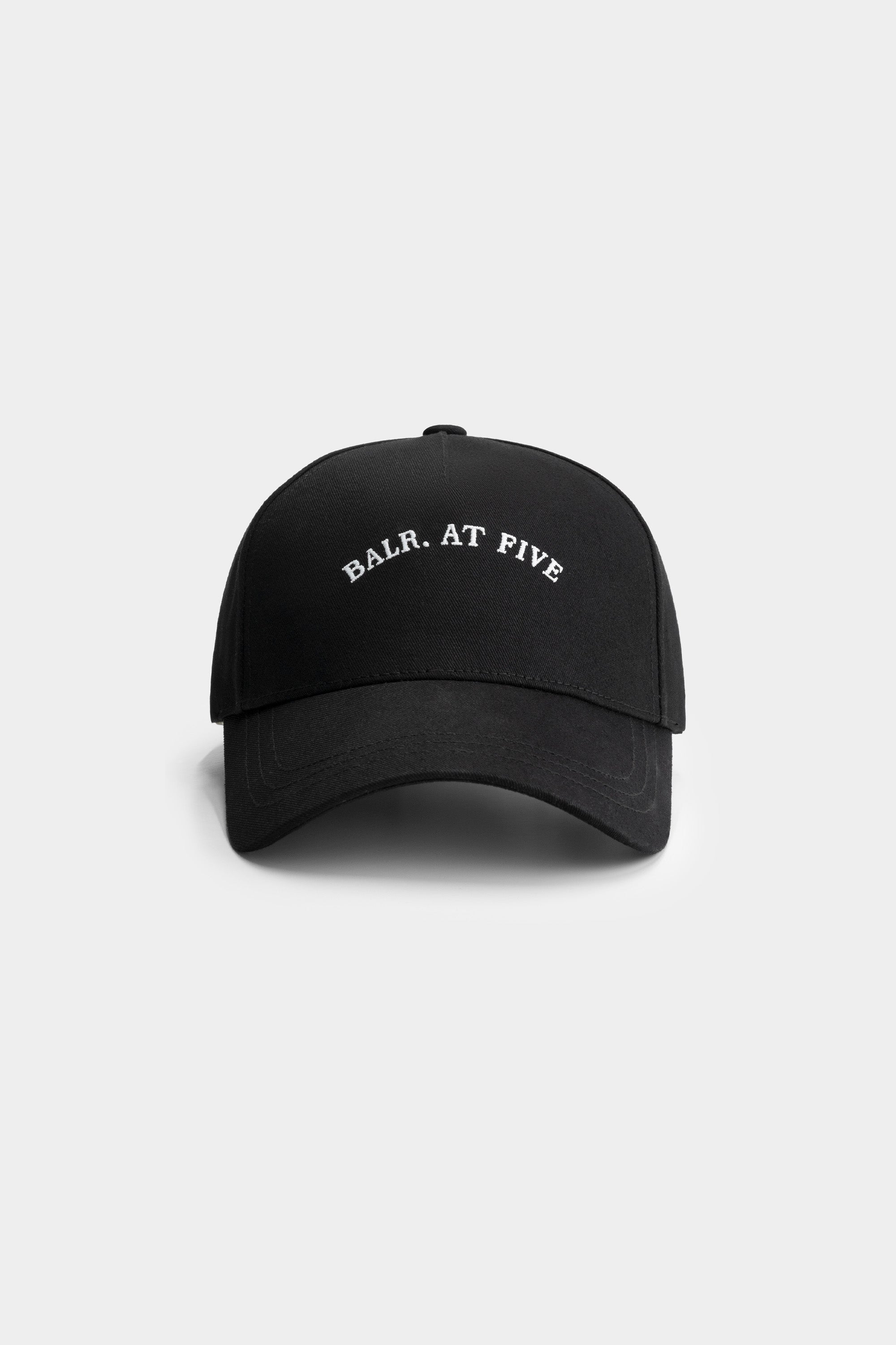 BALR. x FIVE Embro Cotton Cap Jet Black
