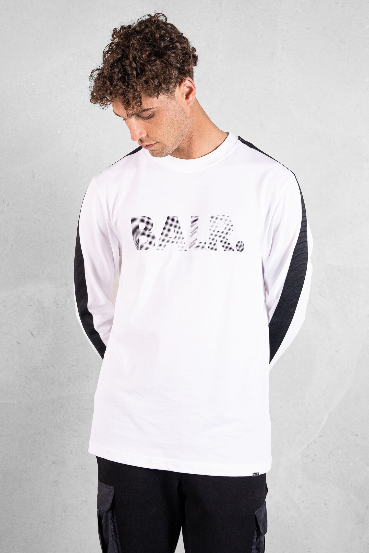 Franck Relaxed Tunnel Longsleeve T-Shirt Bright White