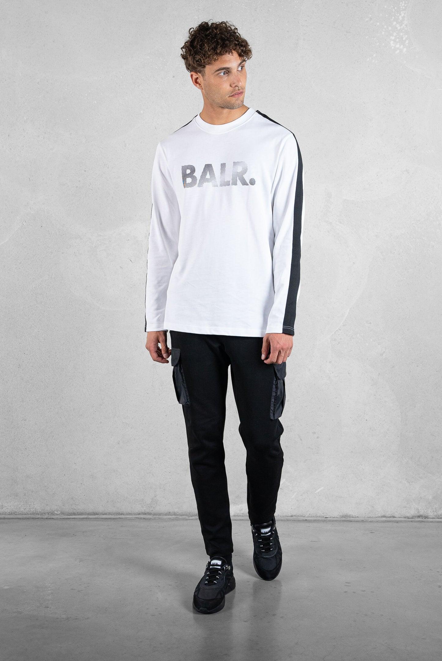 Franck Relaxed Tunnel Longsleeve T-Shirt Bright White
