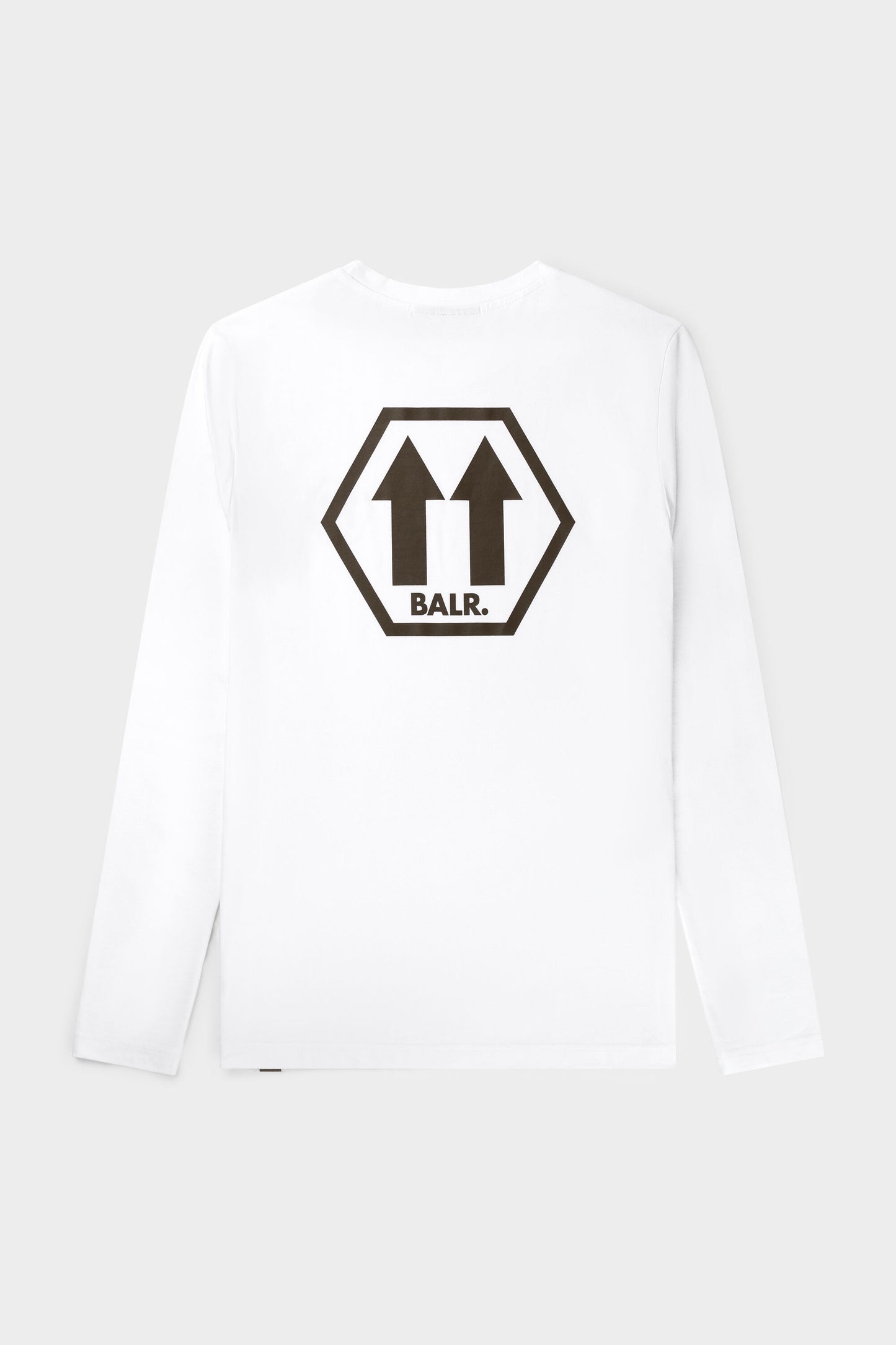 Olaf Straight Arrows Longsleeve T-Shirt Bright White