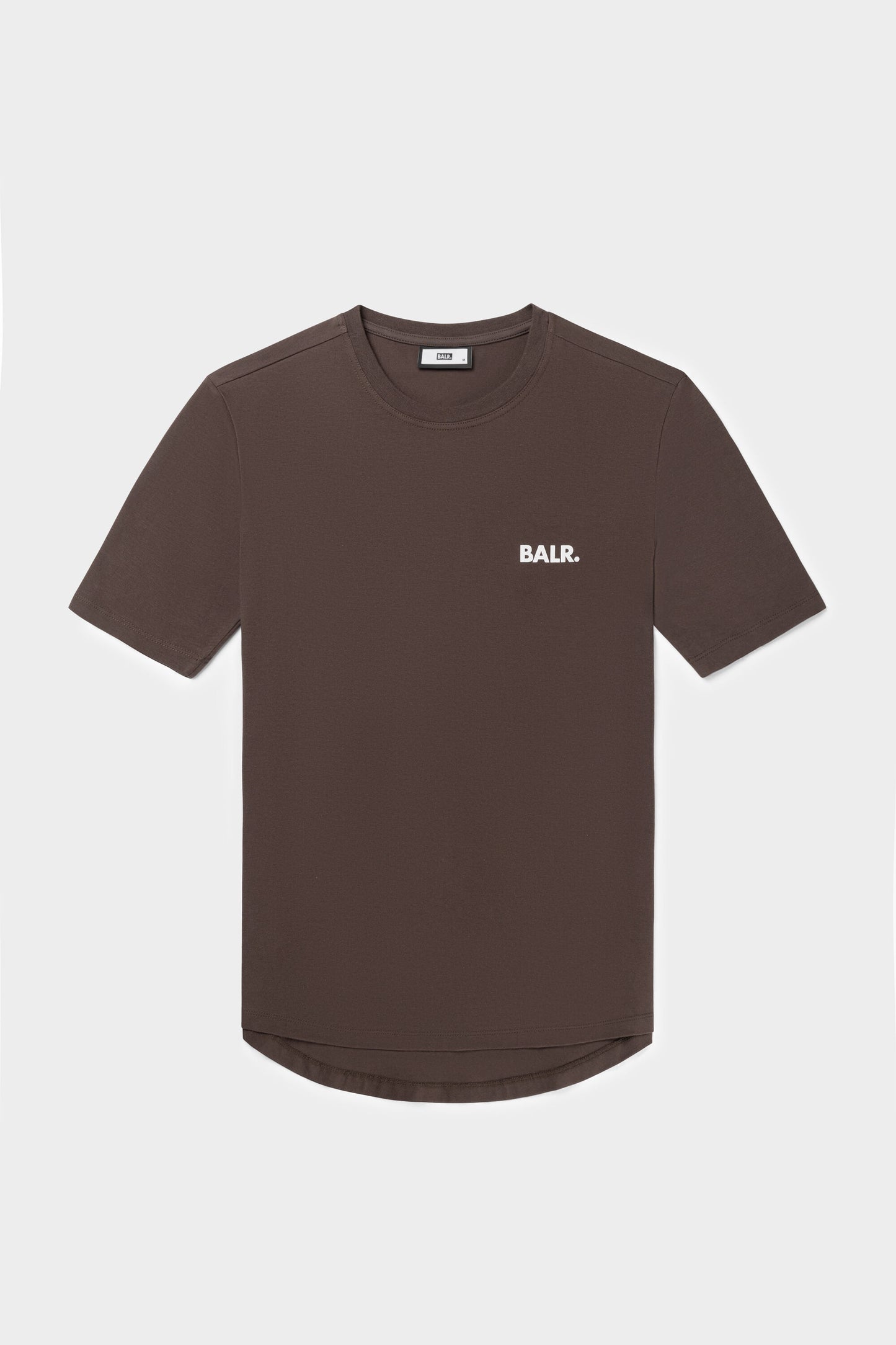 Athletic Small Branded Chest T-Shirt Java