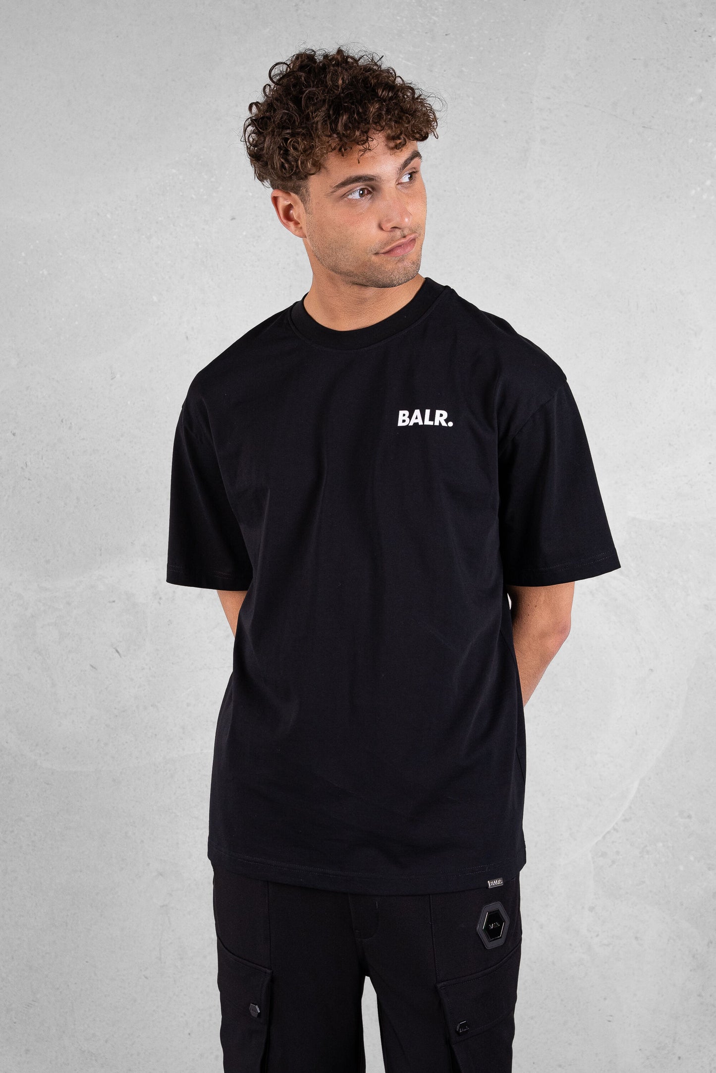 Joey Box Double Arrow T-Shirt Jet Black