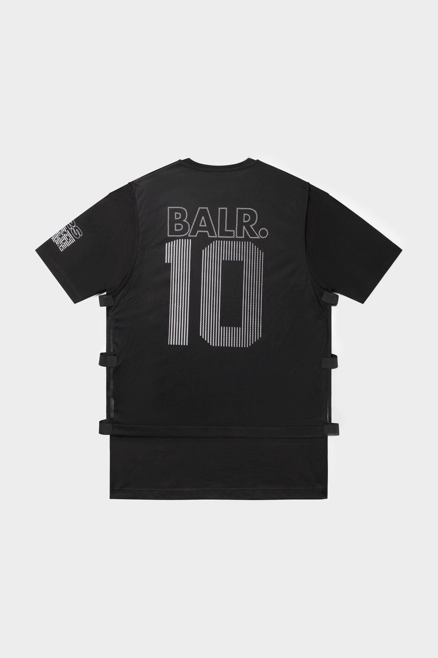 Joey Box Mesh T-Shirt Jet Black