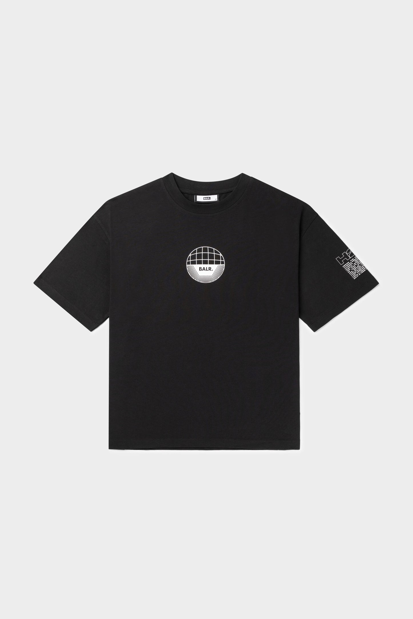 Joey Box Mesh T-Shirt Jet Black