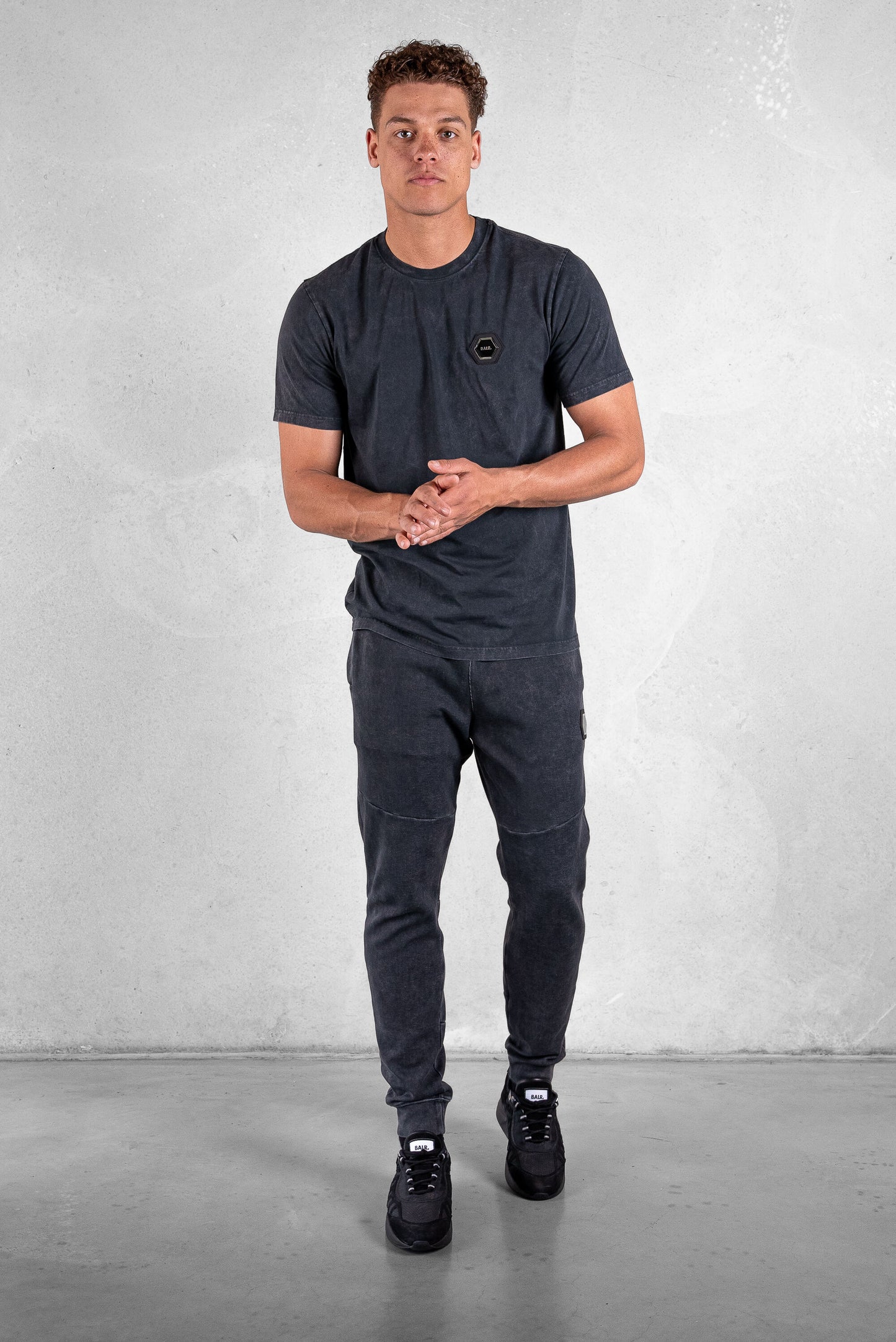 D13 Straight Washed T-Shirt Washed Black