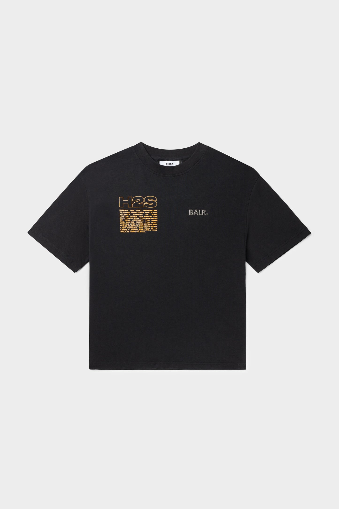 Joey Box H2S T-Shirt Jet Black