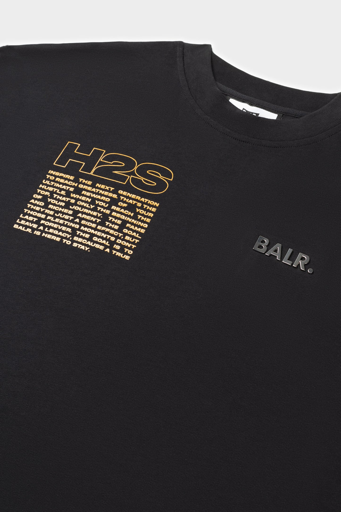 Joey Box H2S T-Shirt Jet Black