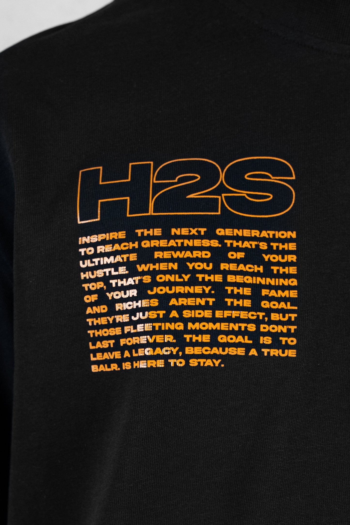 Joey Box H2S T-Shirt Jet Black