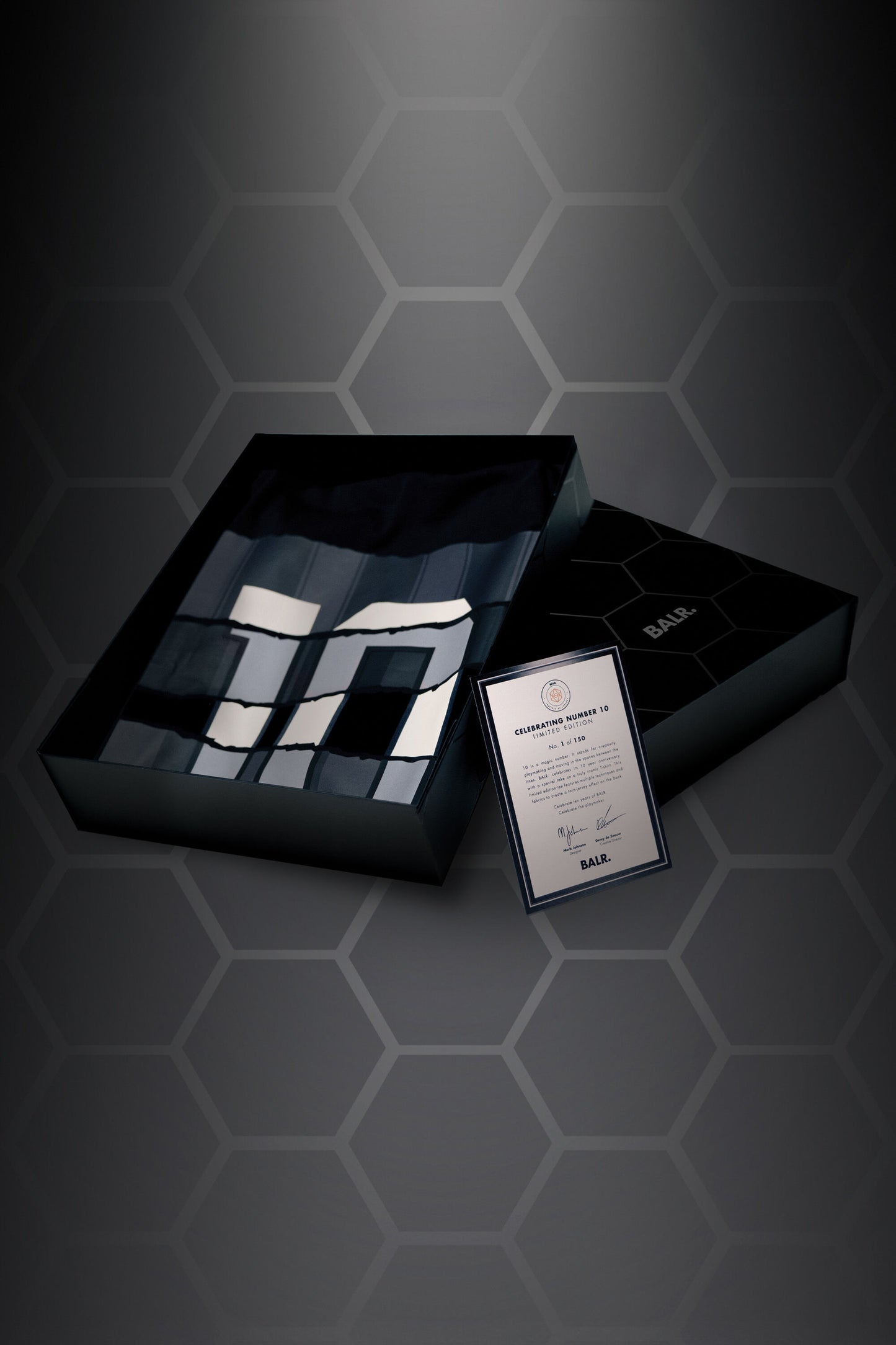 BALR. 10e Verjaardag T-Shirt Jet Black