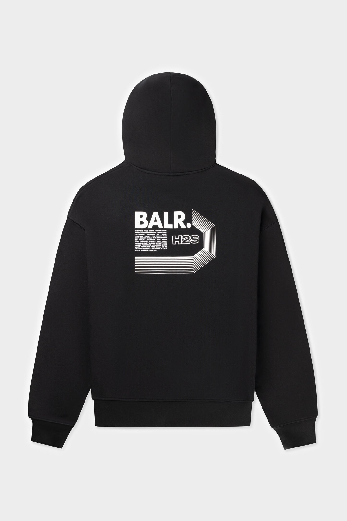 Joey Box Half Track H2S Hoodie Jet Black