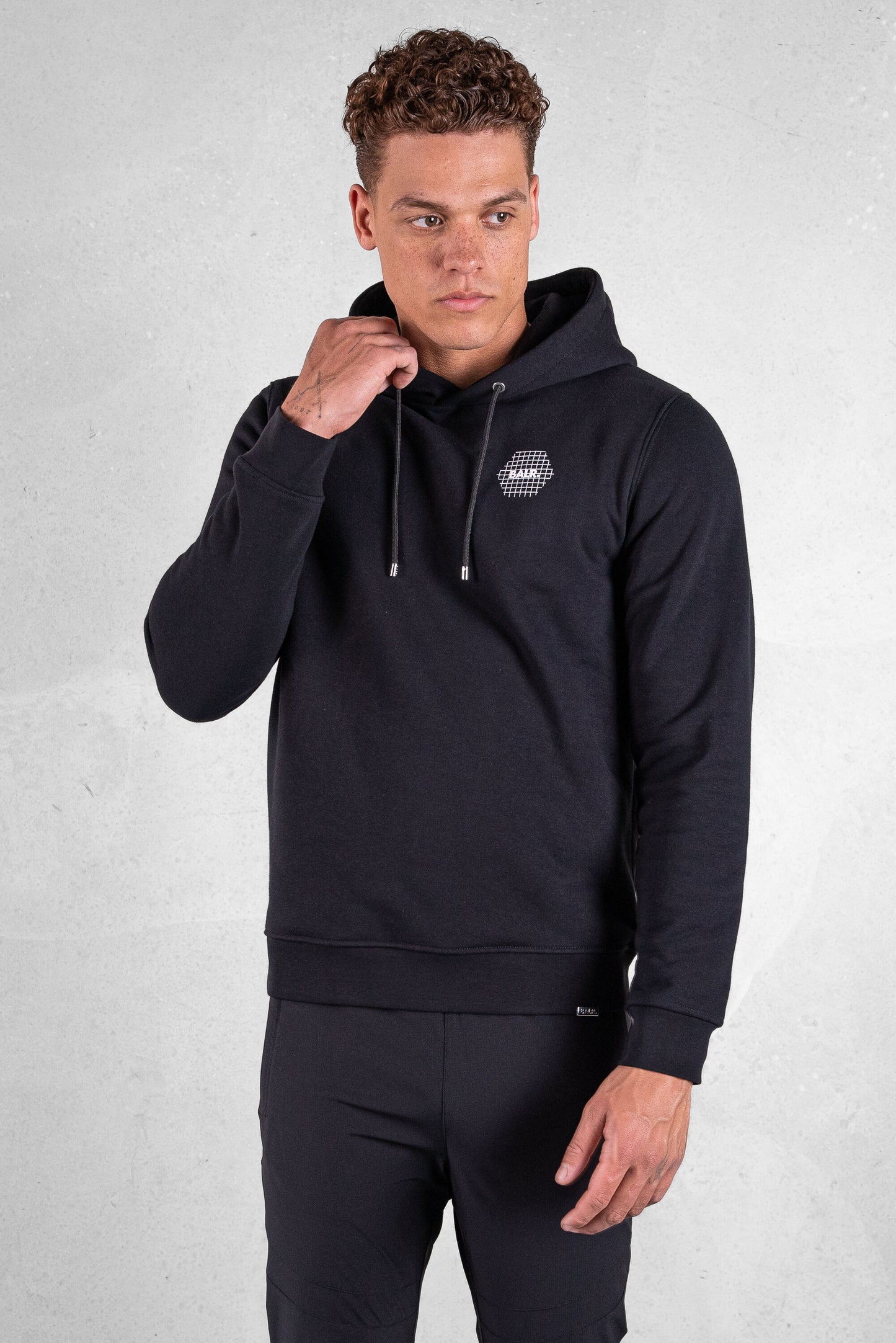 Olaf Straight H2S Goal Hoodie Jet Black