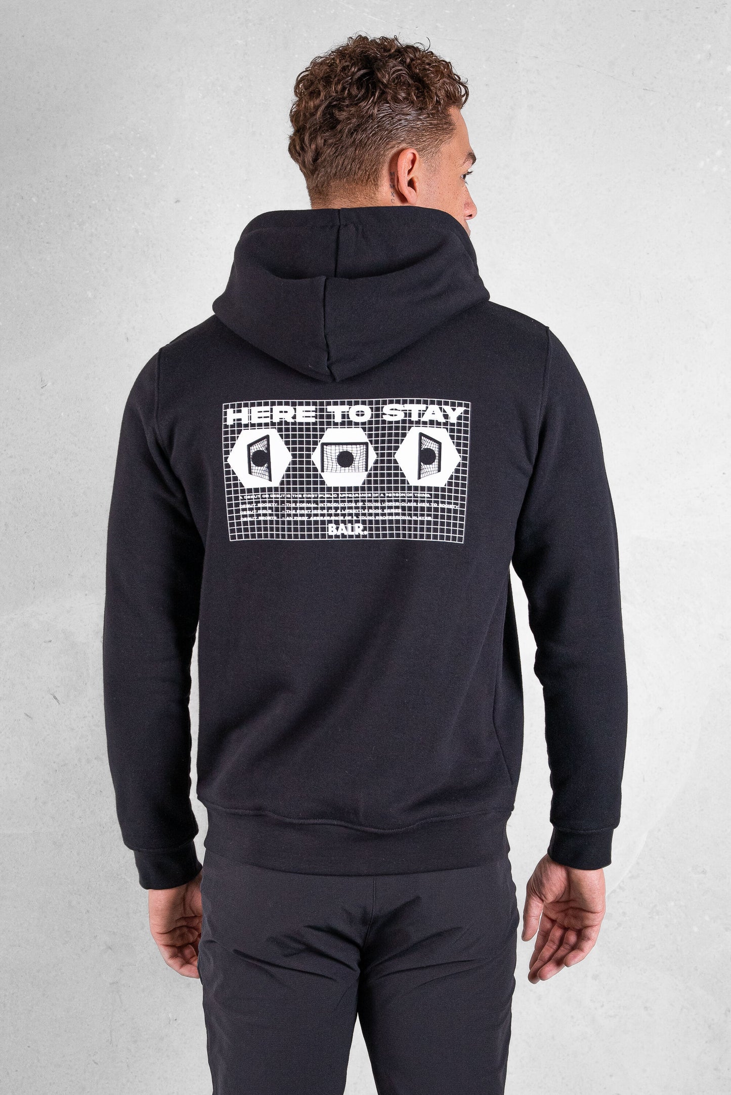 Olaf Straight H2S Goal Hoodie Jet Black