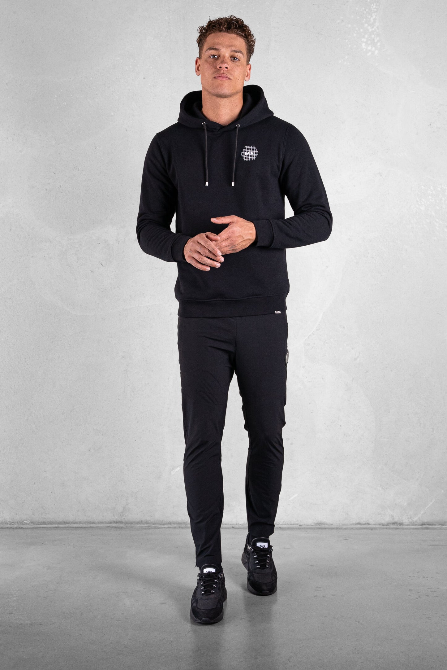 Olaf Straight H2S Goal Hoodie Jet Black