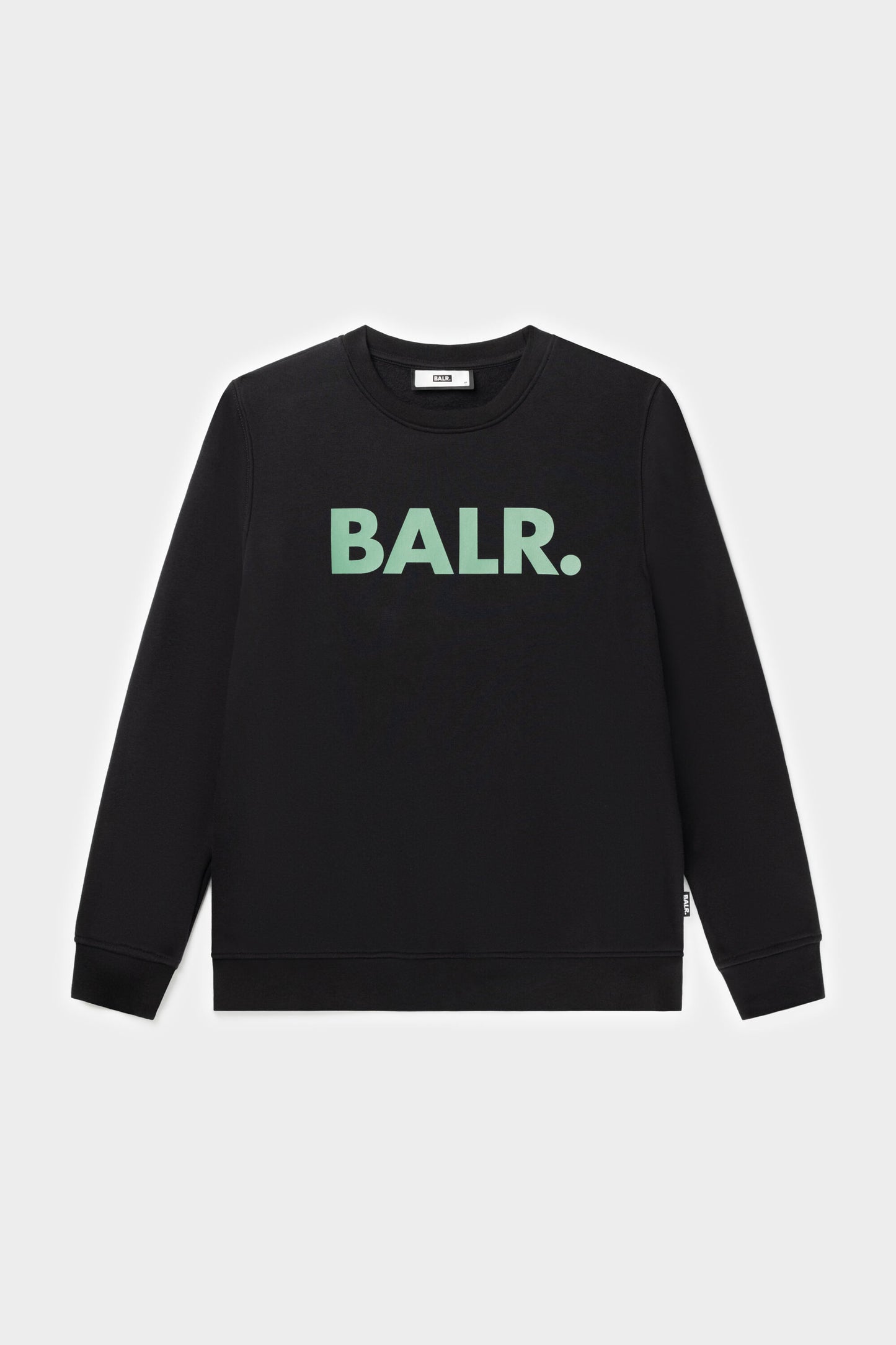 Marke Straight Crewneck Jet Black/Dark Forest