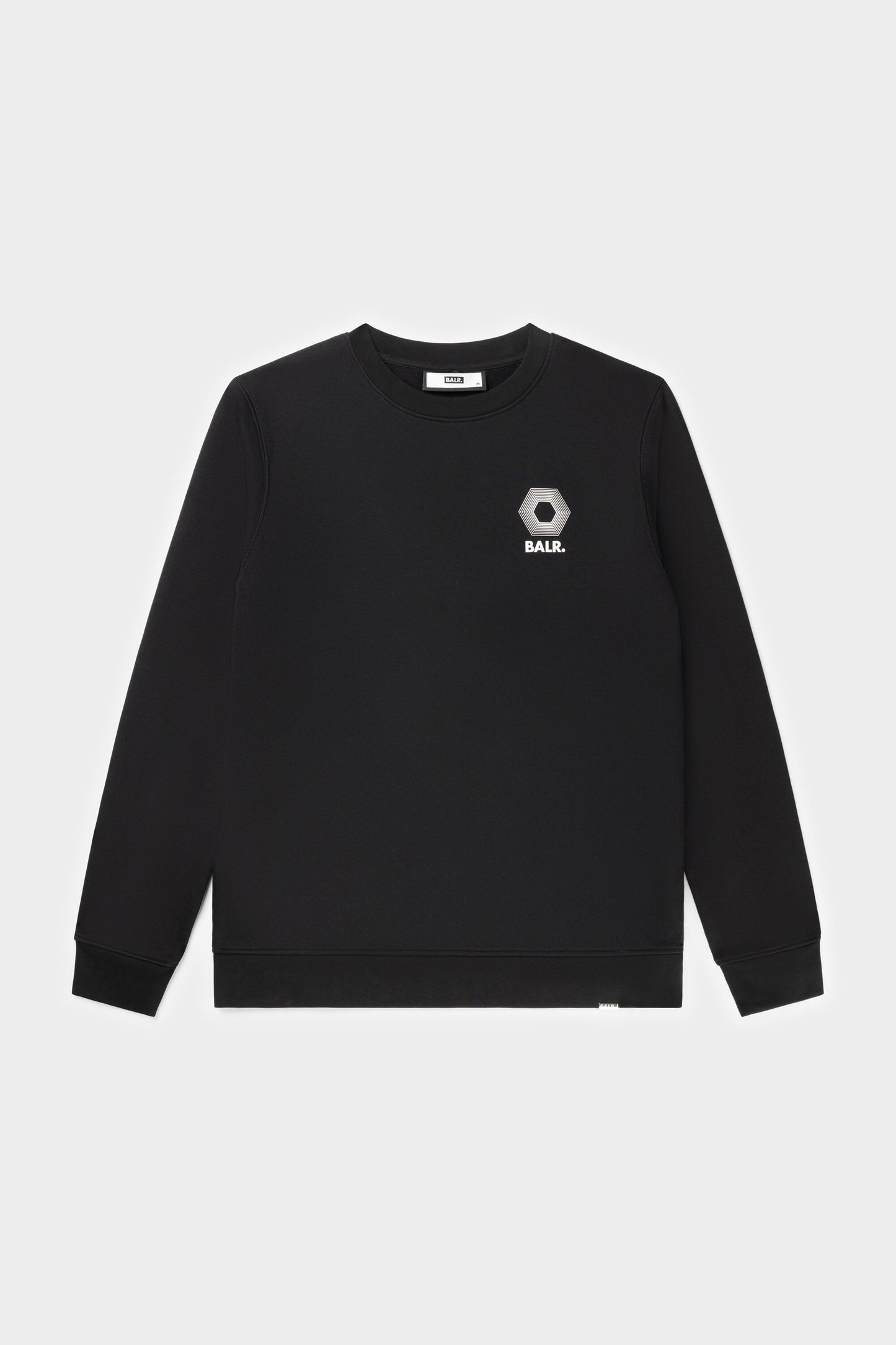 Olaf Straight H2S Hex Crewneck Jet Black
