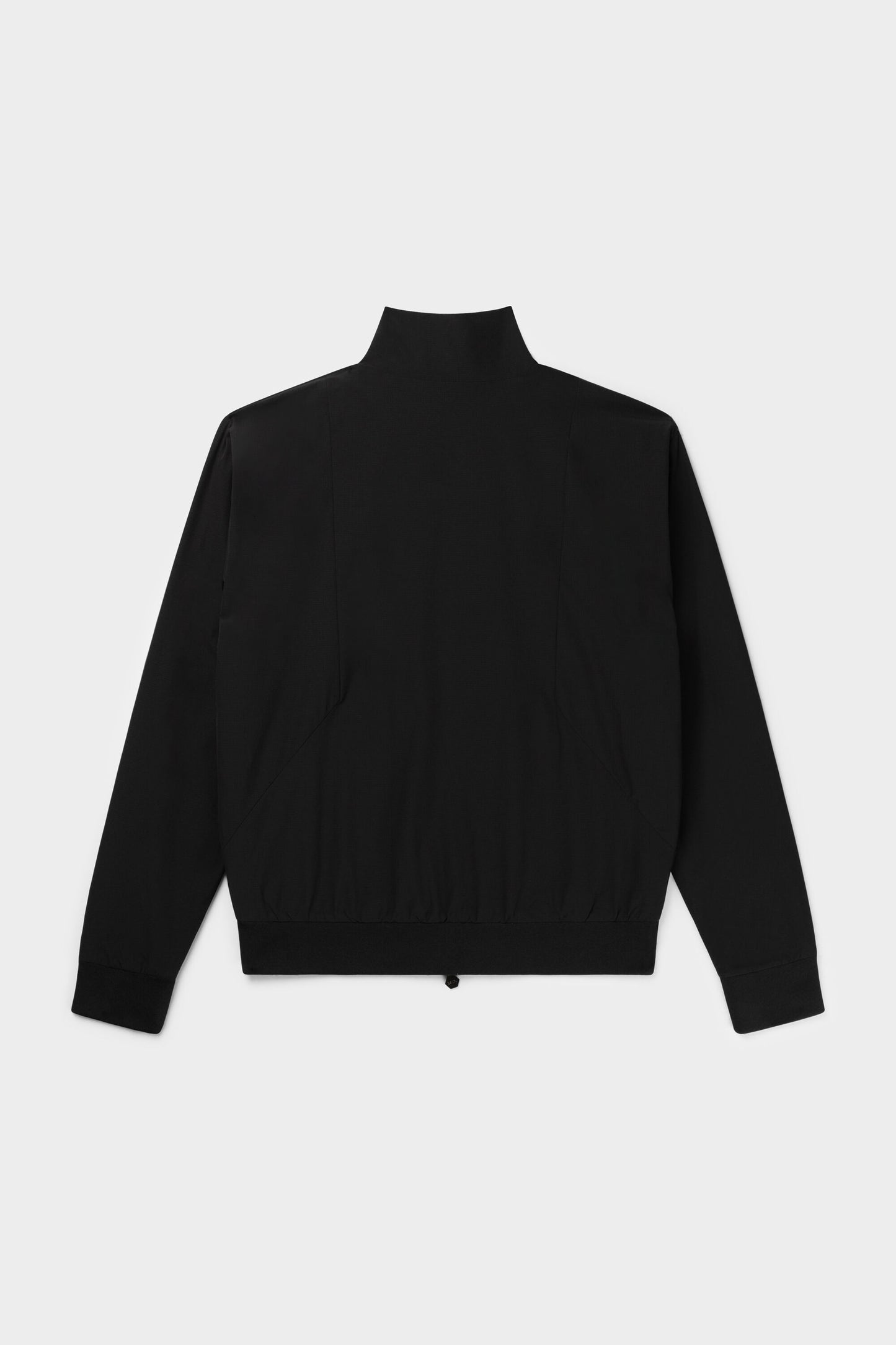 Louis Slim Ripstop Track Jacket Jet Black