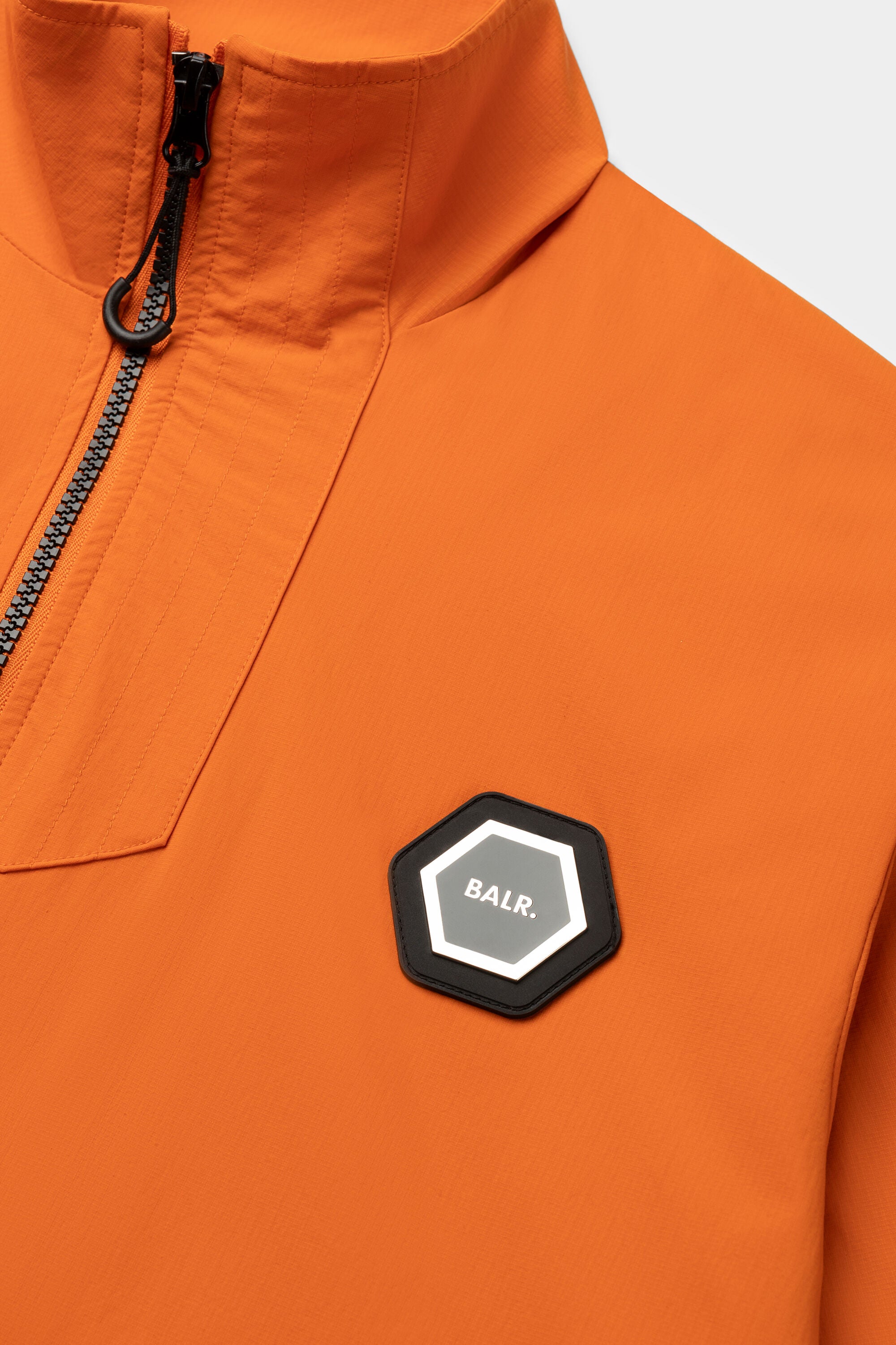 Hexline Slim Fit Track Jacket Orange