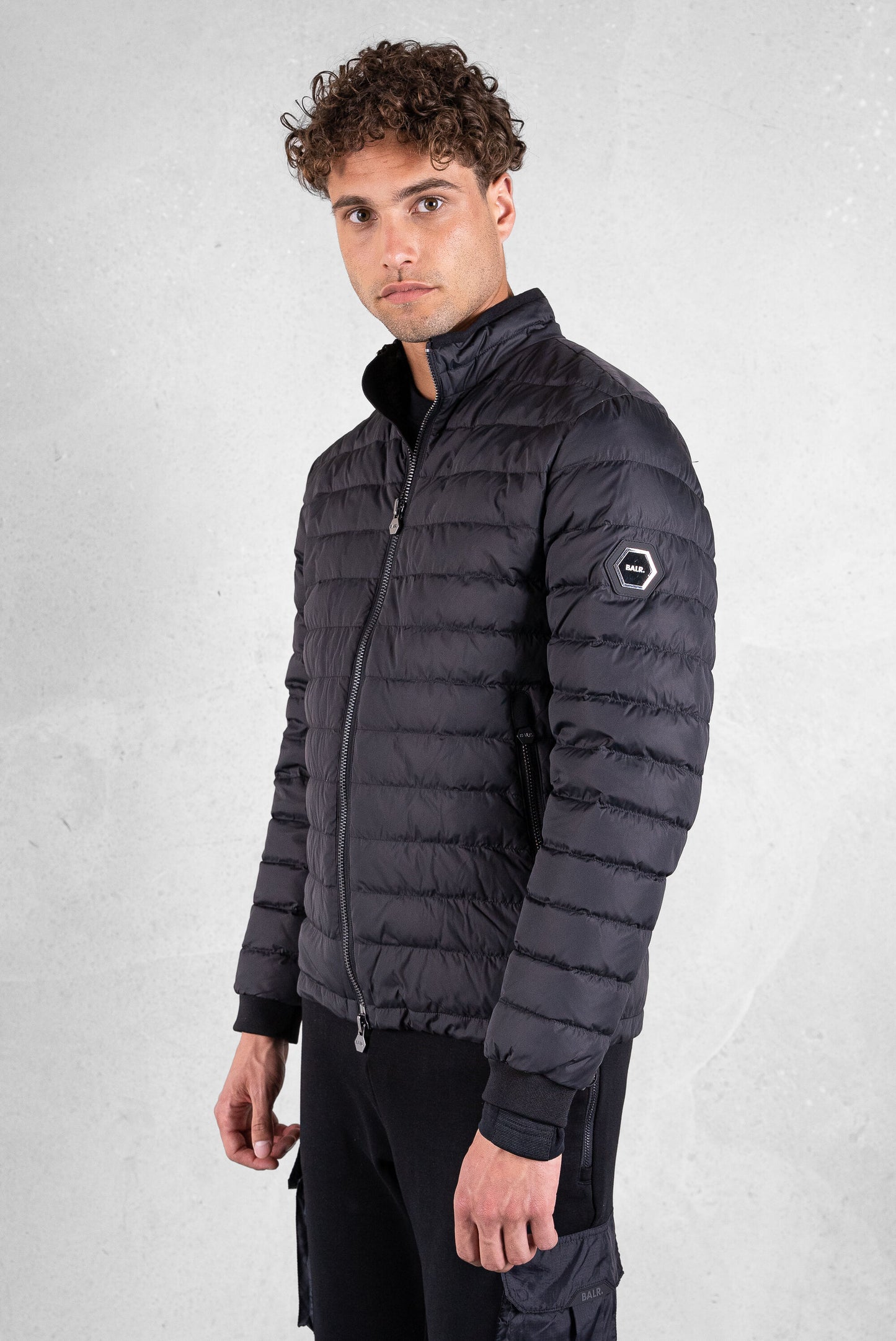 Lincoln Regular Puffer Jacket Jet Black