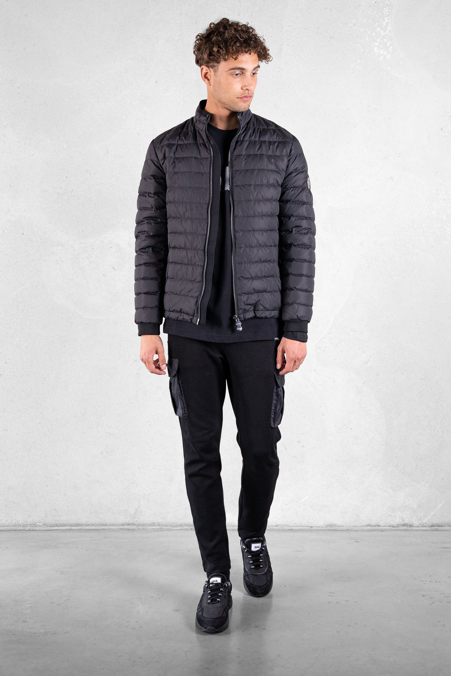 Lincoln Regular Puffer Jacket Jet Black