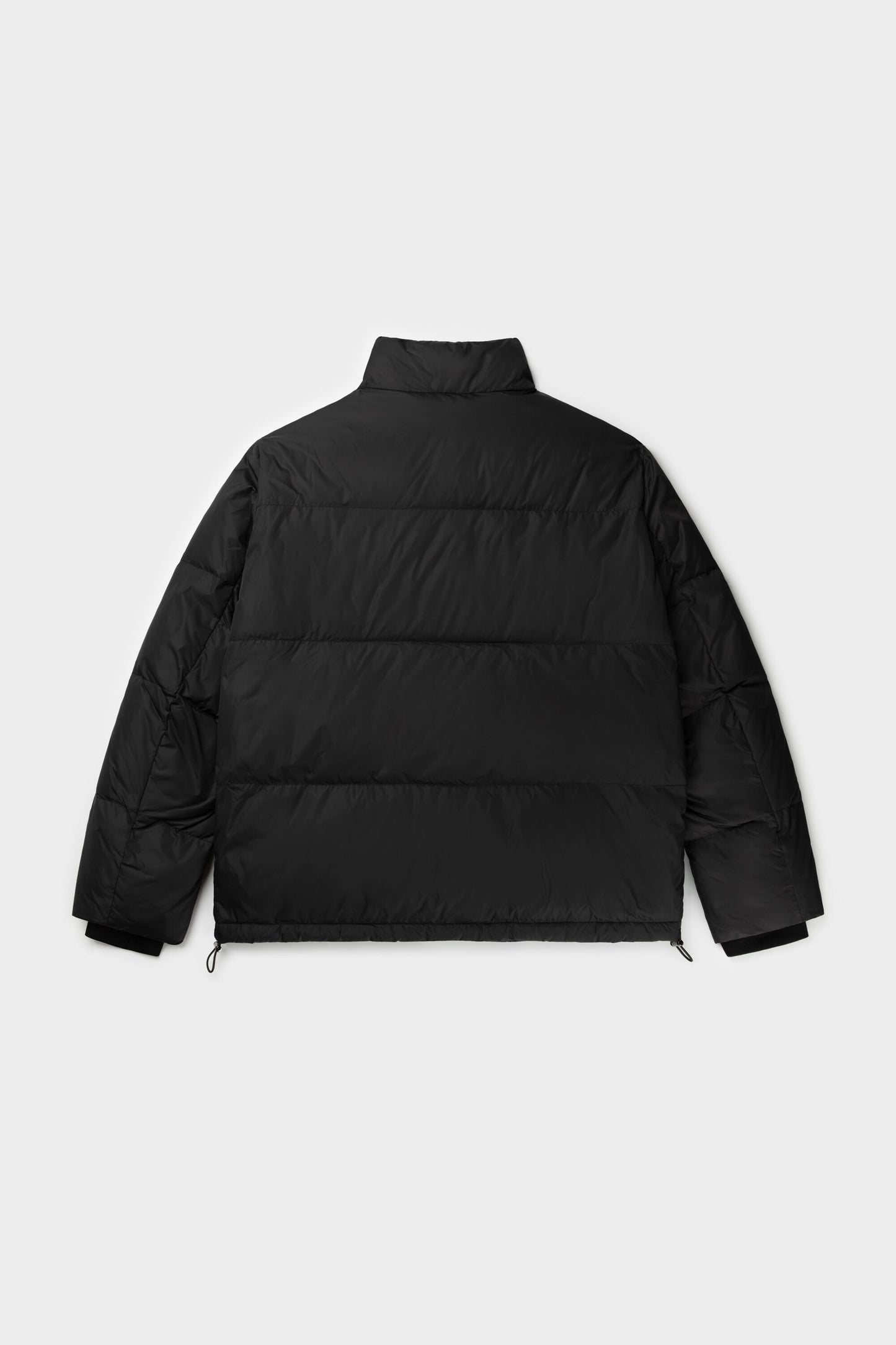 Miles Straight Puffer Jacket Jet Black