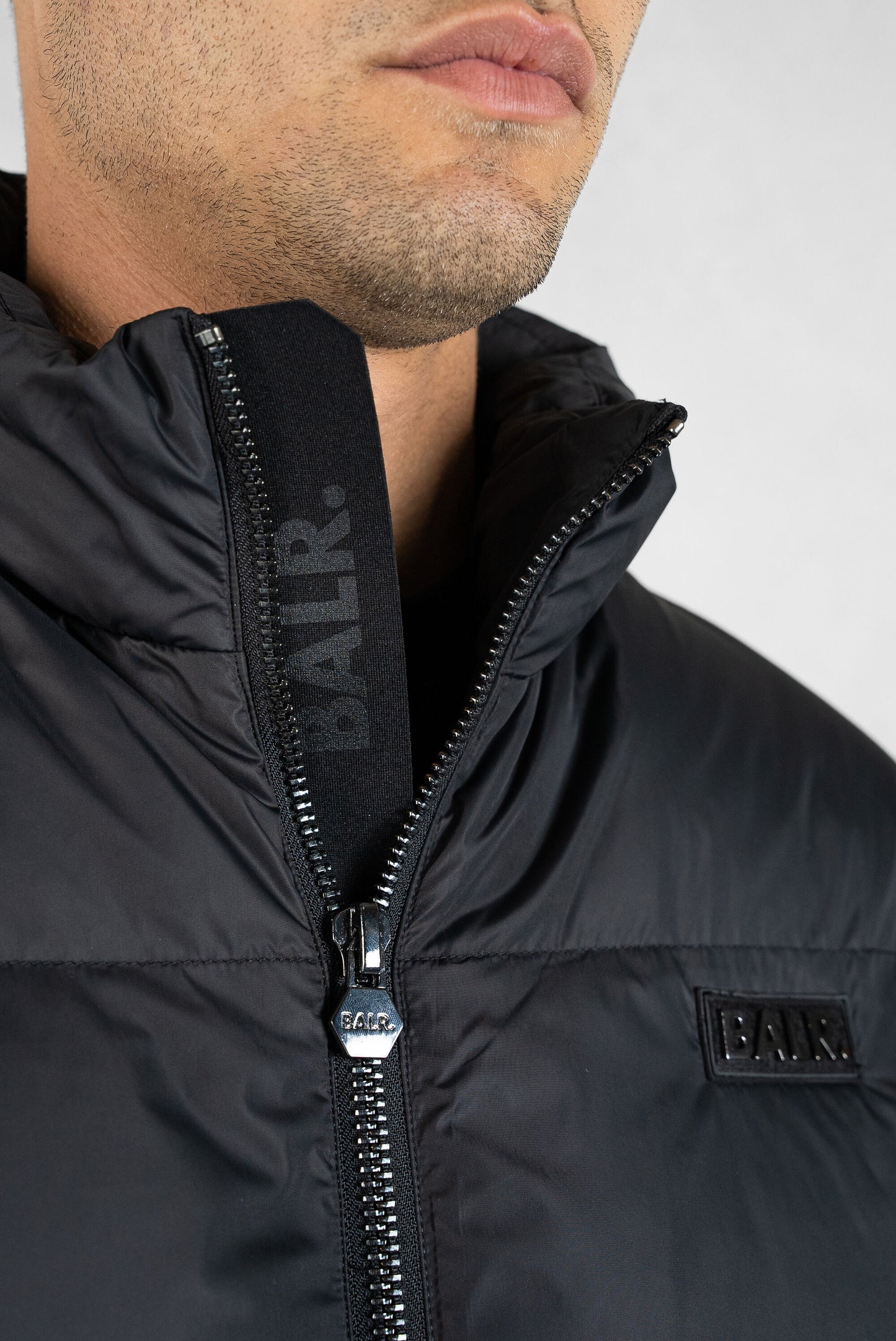 Miles Straight Puffer Jacket Jet Black