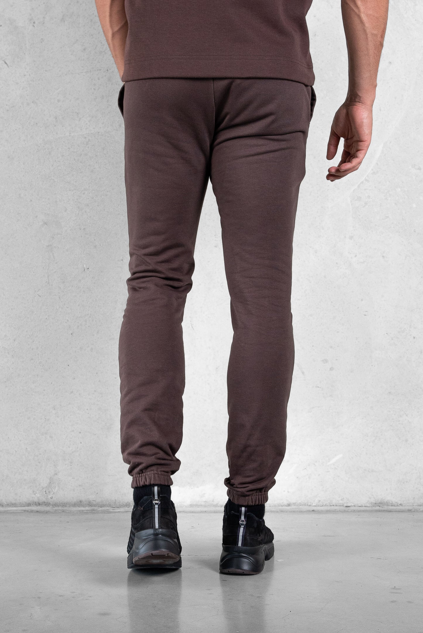 Regular Metal Brand Jogger Java