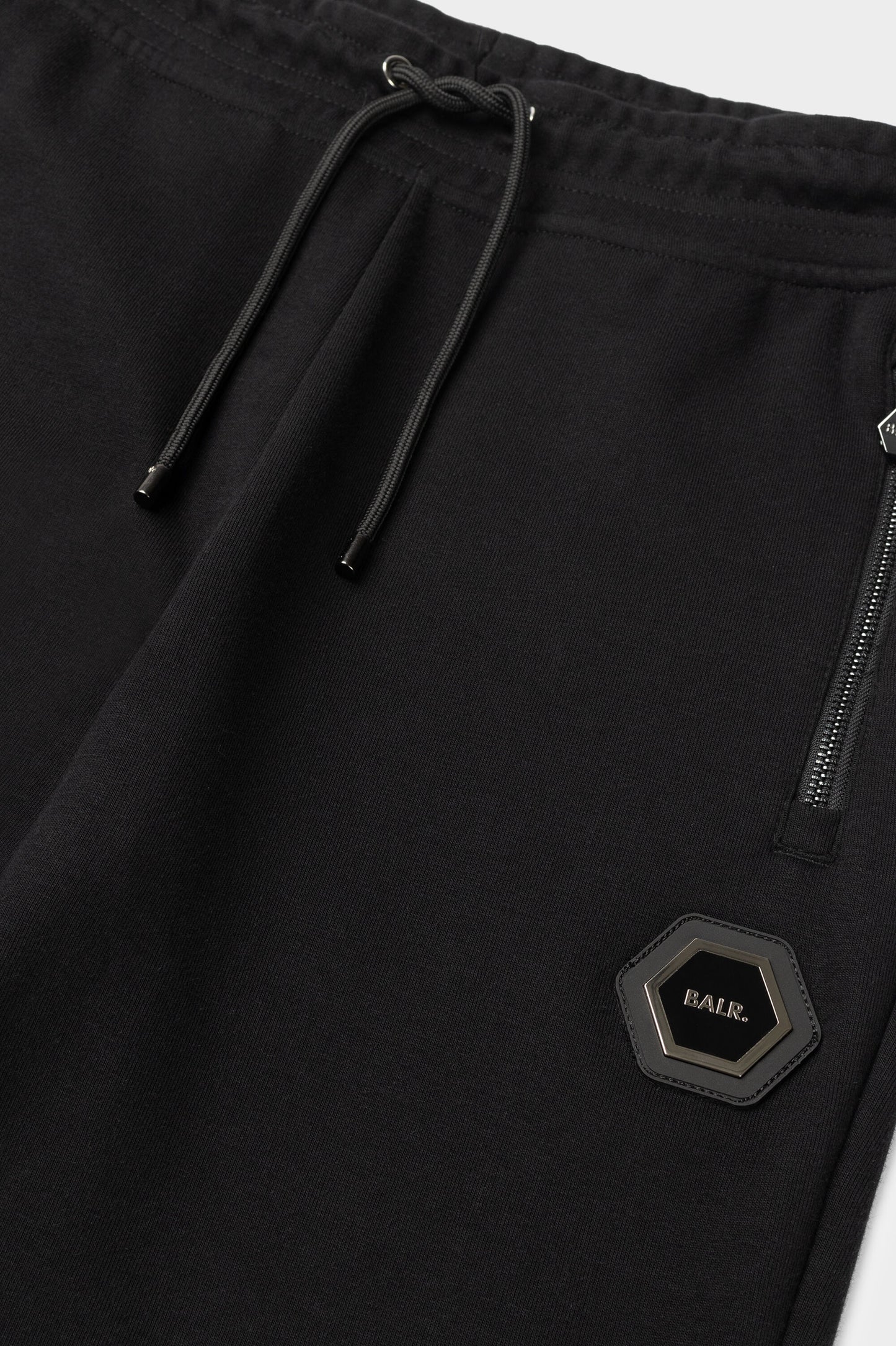 Q-Colour Block Series Slim Classic Sweatpants Jet Black/Asphalt