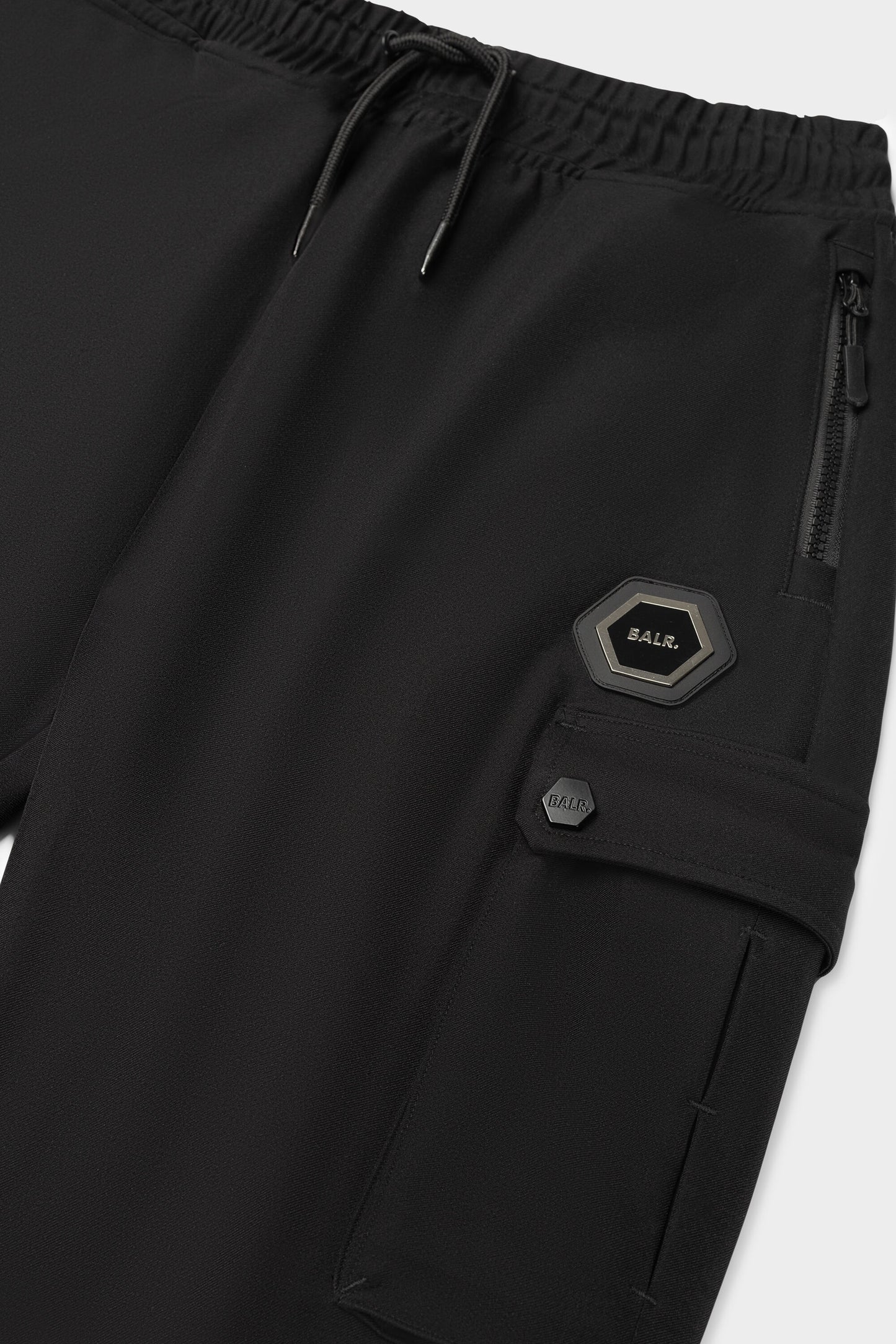Q-Cargo Lux Slim Broek Jet Zwart