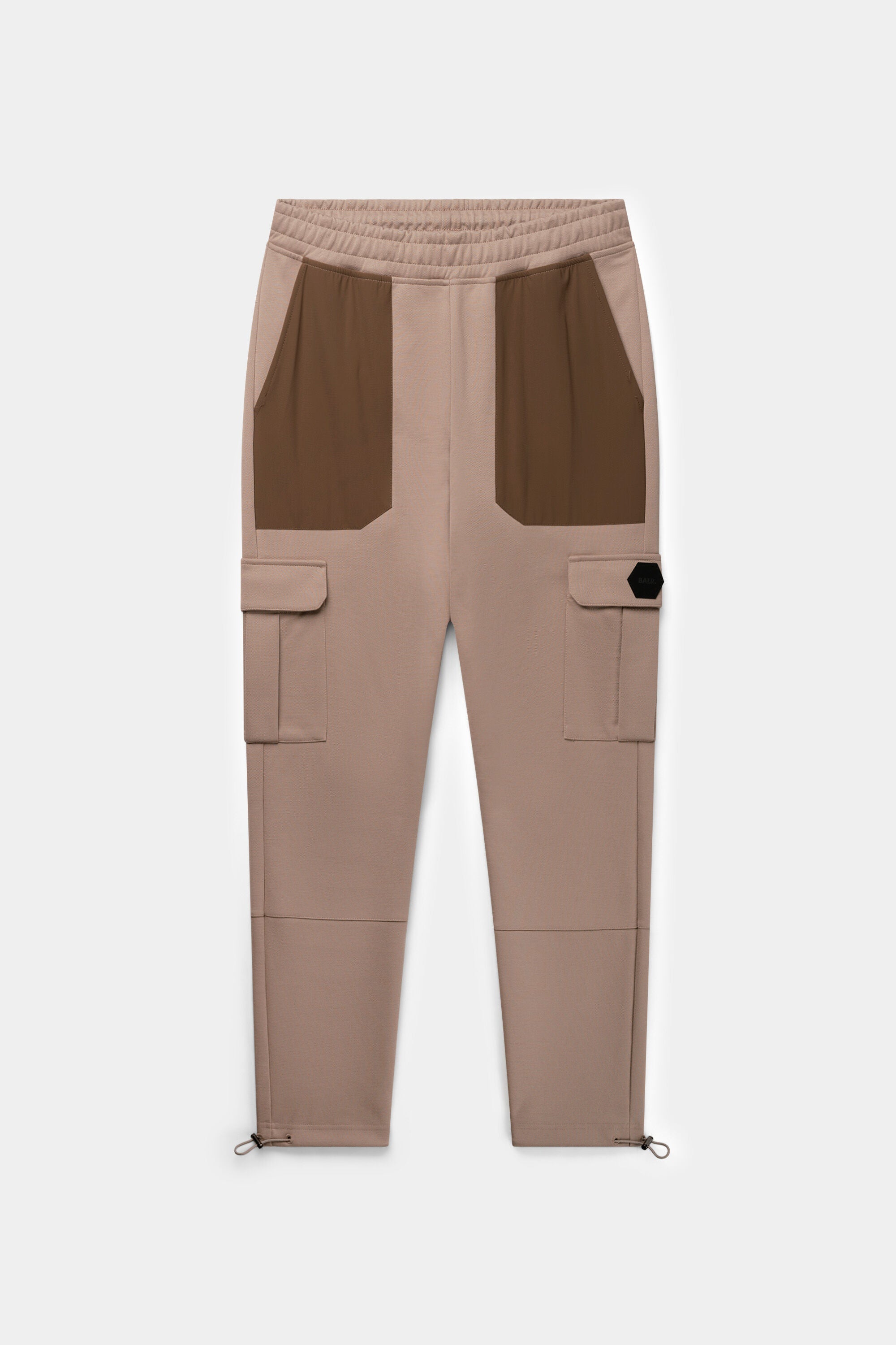 Q Regular Fit Cargo Pants Warm Taupe