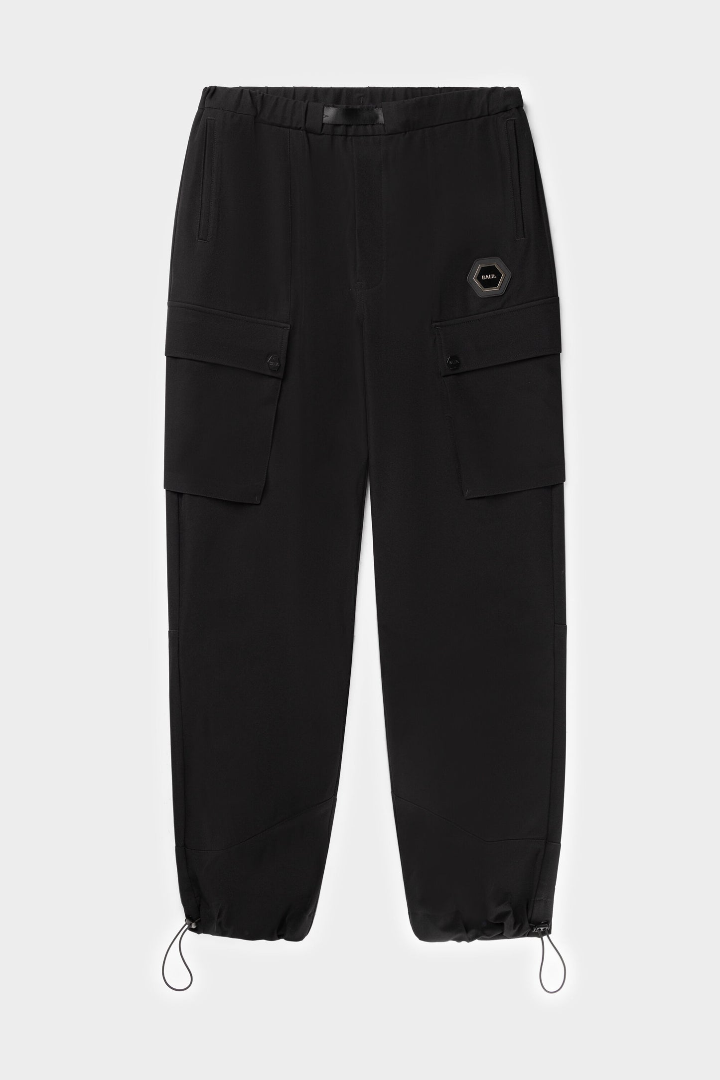 Milton Relaxed Cargo Track Broek Jet Zwart