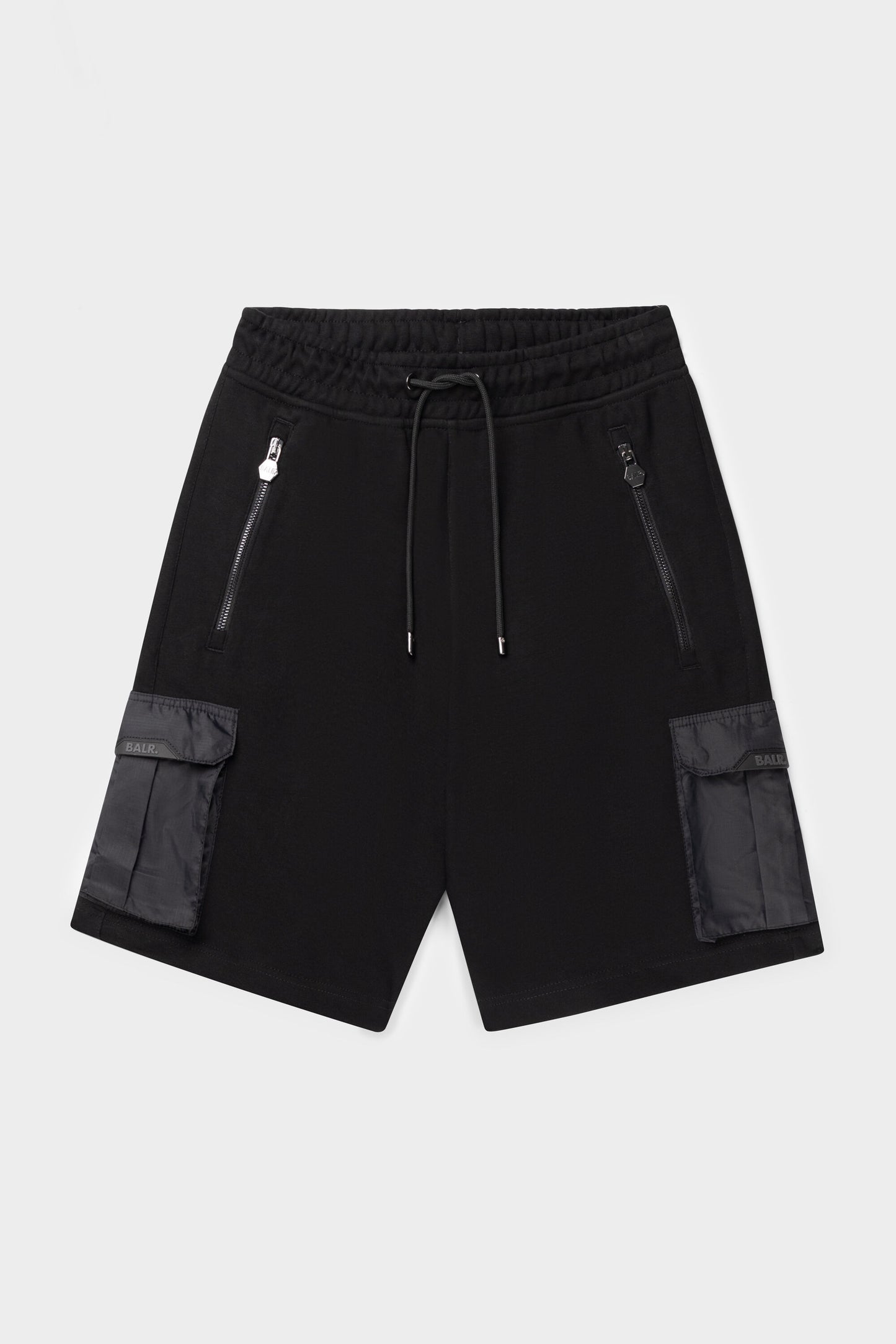 Q-Cargo Series Sweat Shorts Jet Black