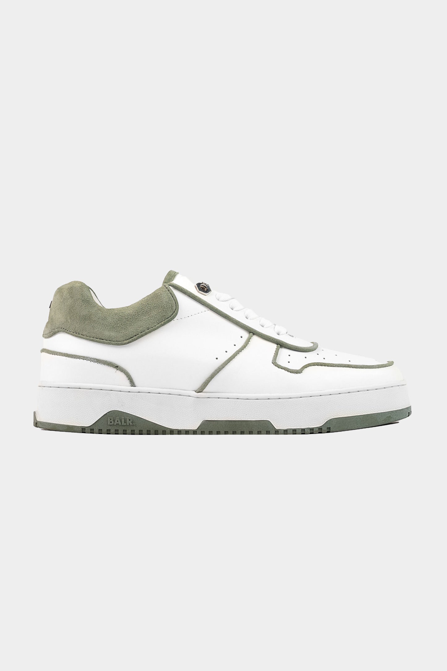 Club B Classic Sneaker Bright White/Dark Forest