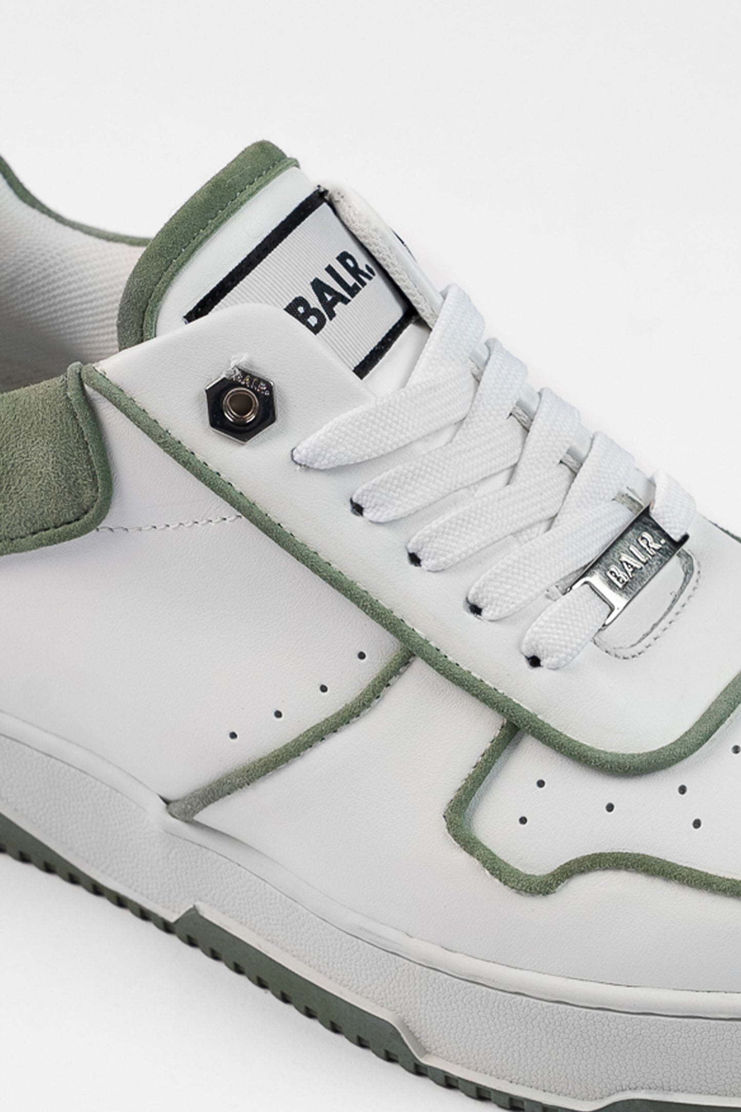 Club B Classic Sneaker Bright White/Dark Forest