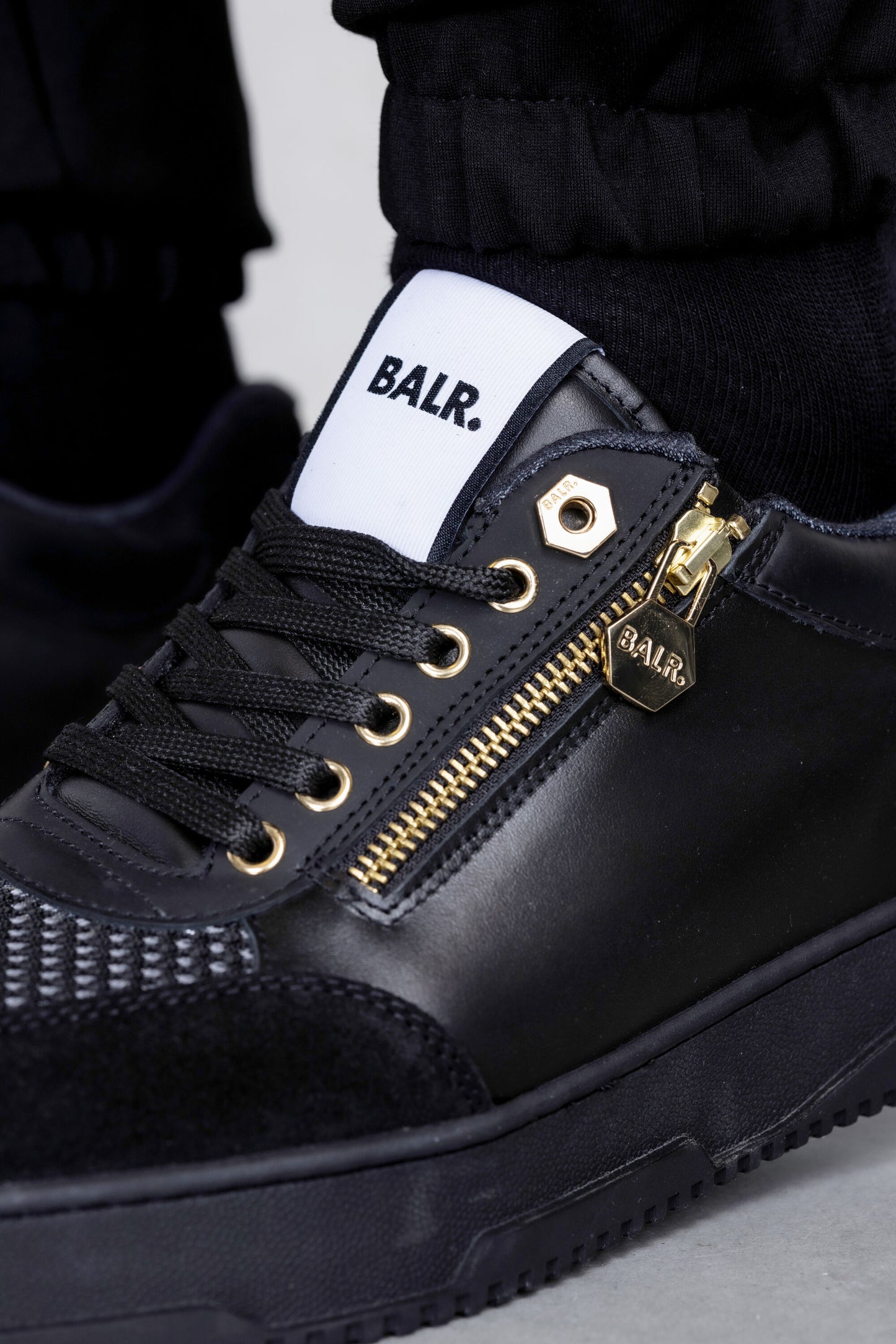 Club B Classic Sports Sneaker Jet Black