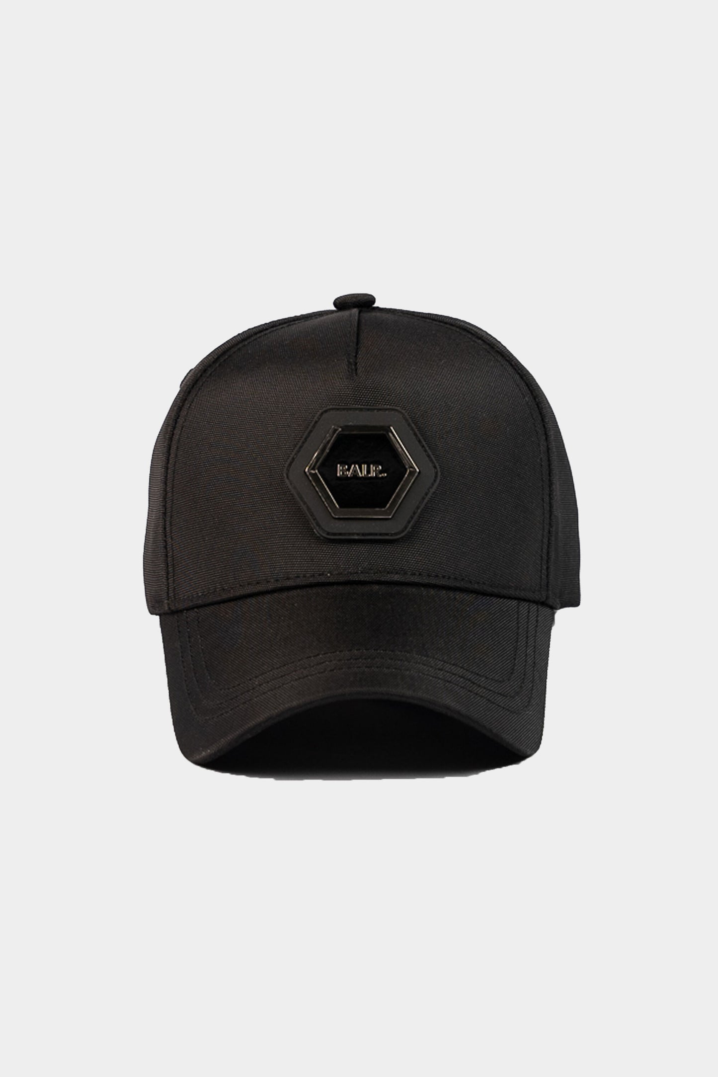 Classic Hexagon Logo Cap Jet Black