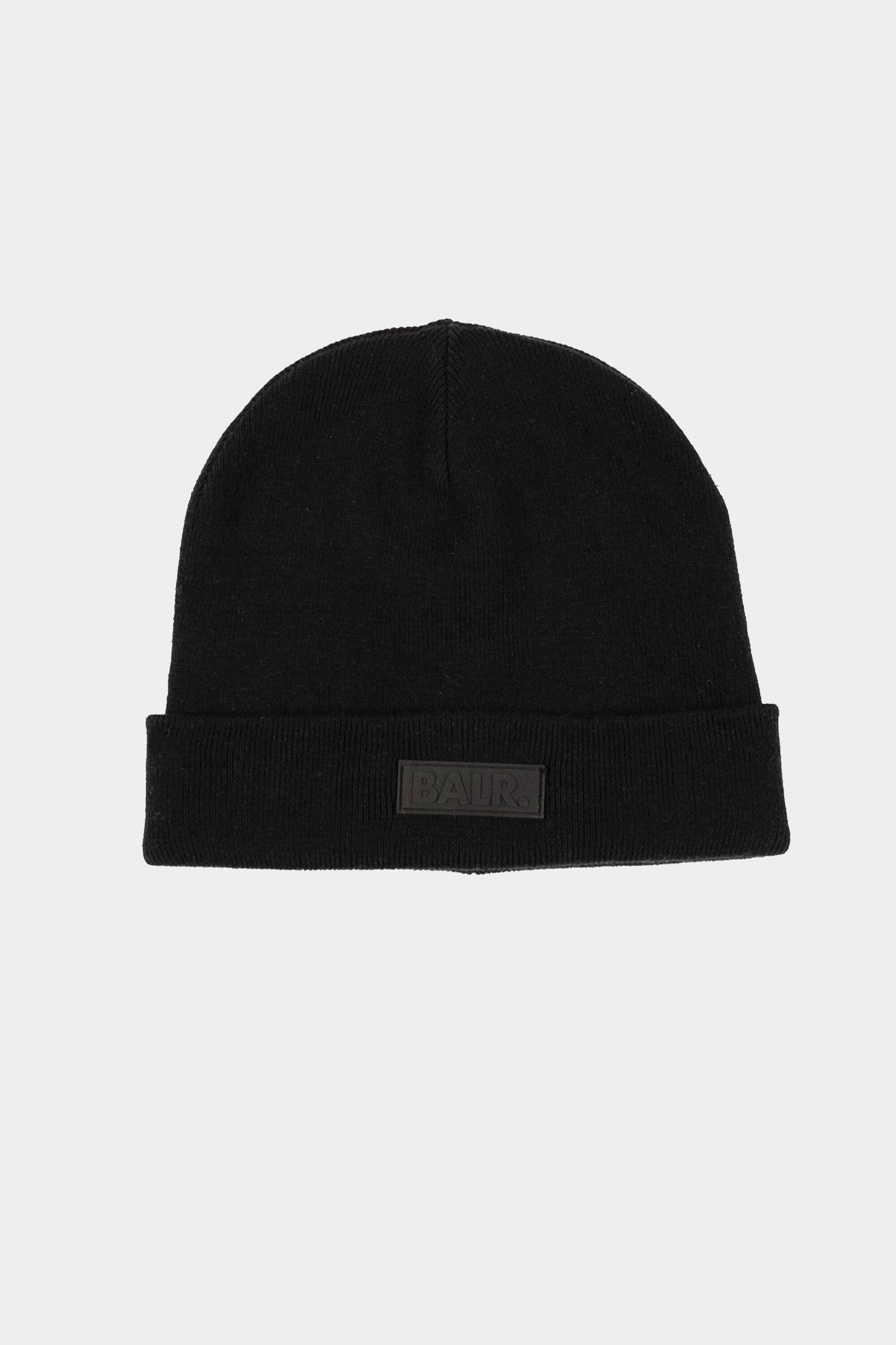 Ash Rib Beanie Jet Black