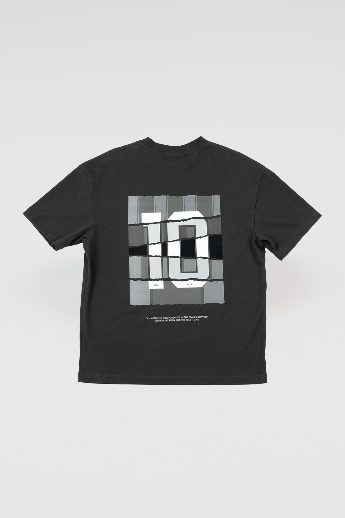 BALR. 10e Verjaardag T-Shirt Jet Black