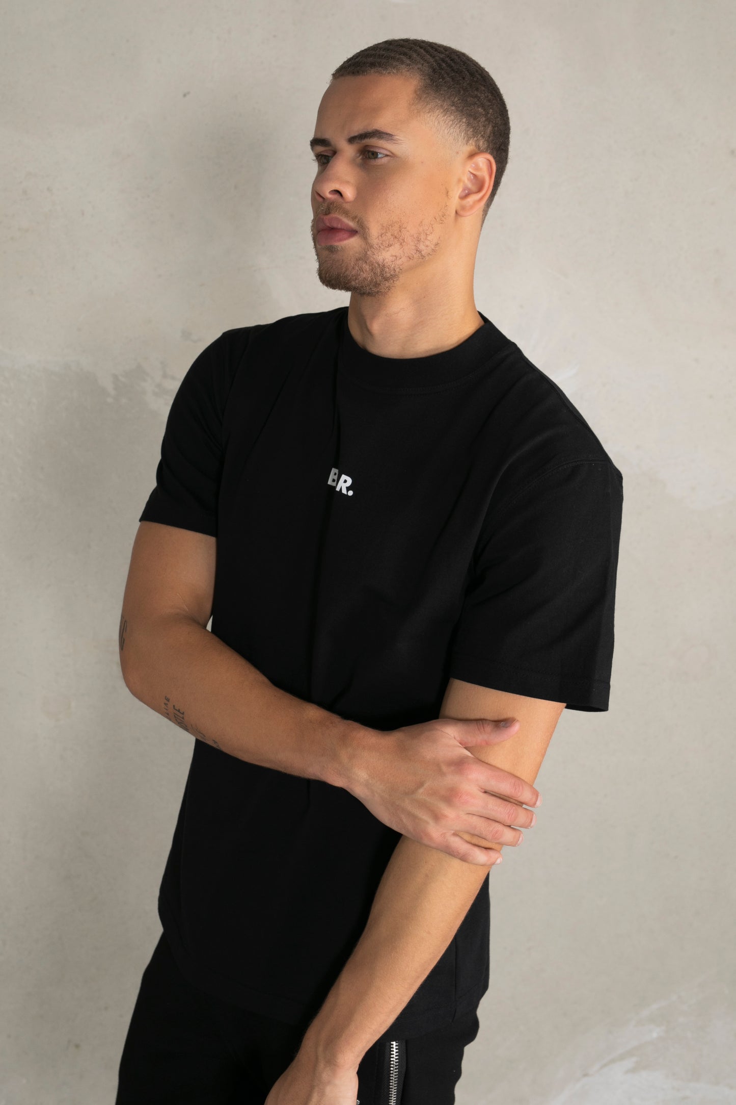 Joey Box Las Vegas Graphic T-Shirt Jet Black