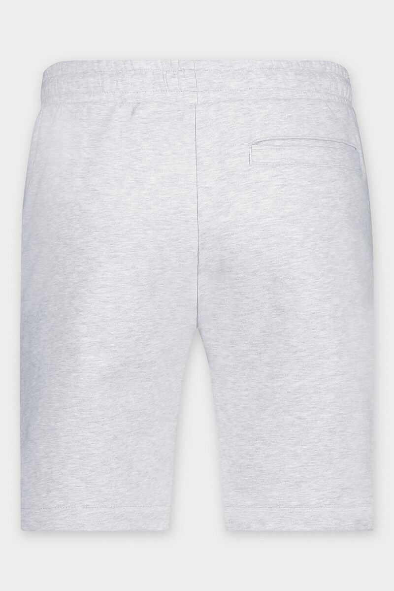 Tony Regular BALR. Felt Badge Sweat Shorts Lt Grey Heather