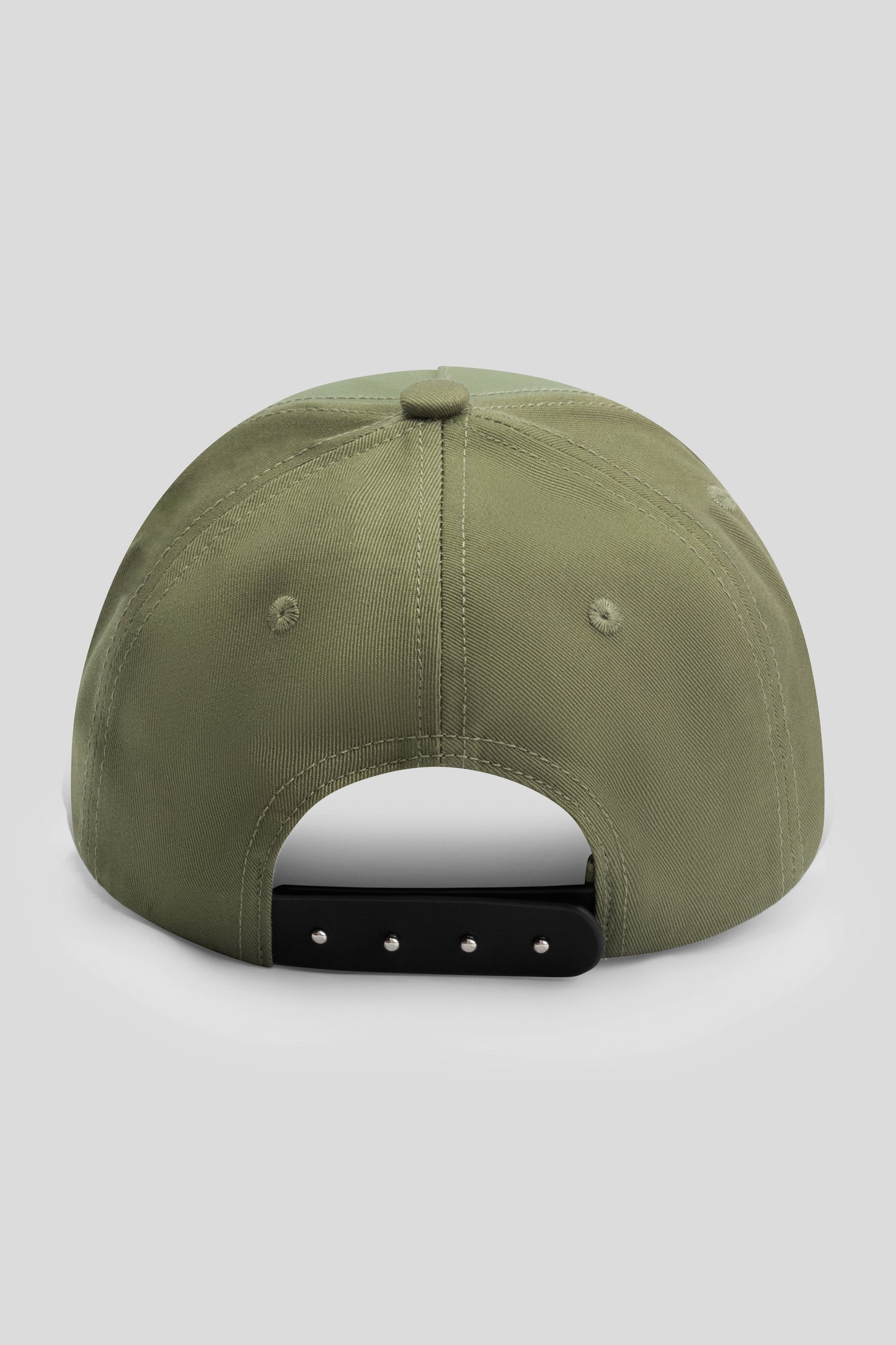 Classic Cotton Horizontal Logo Cap Oil Green