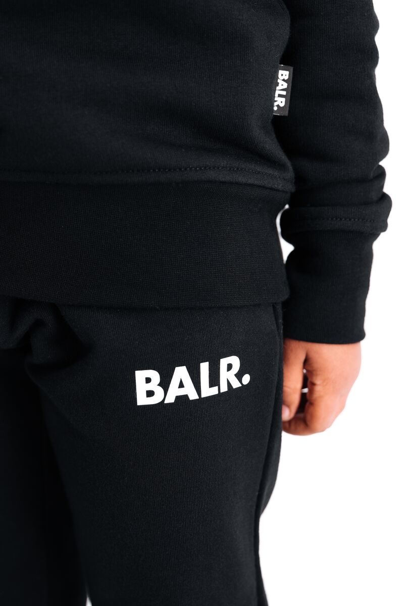 Brand Loose Jogger Kids Jet Black
