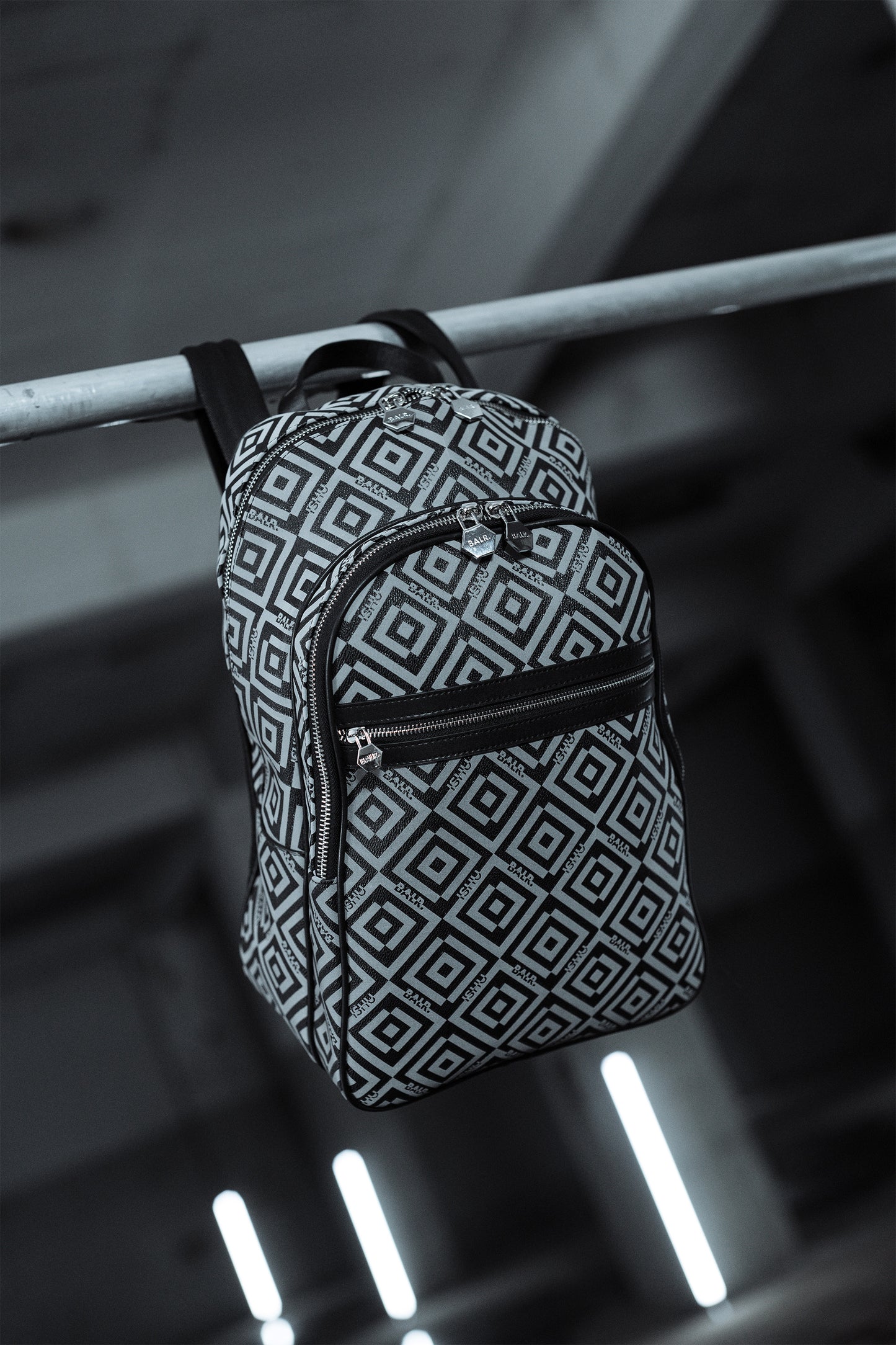 BALR. x ISHU Backpack Jet Black/3M Reflective