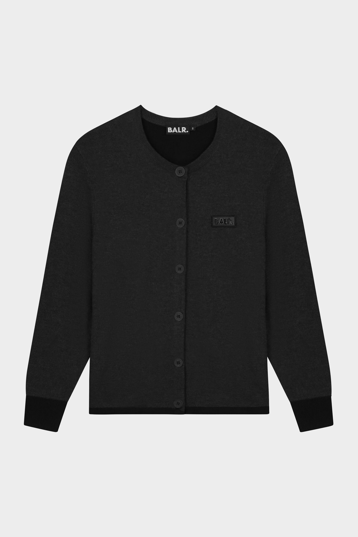 Double Face Cardigan Grey Heather