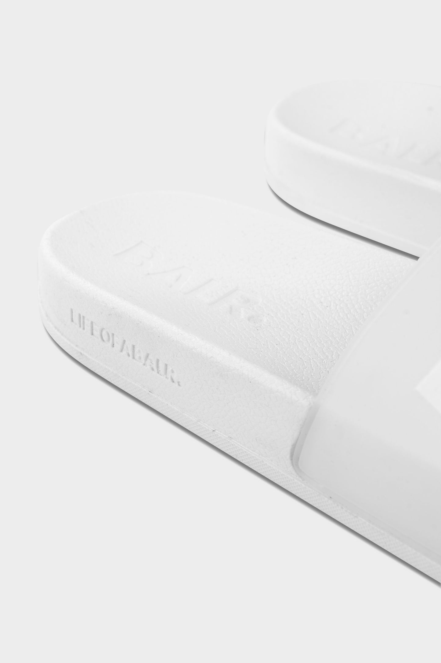 BALR. Transparant Slider White White