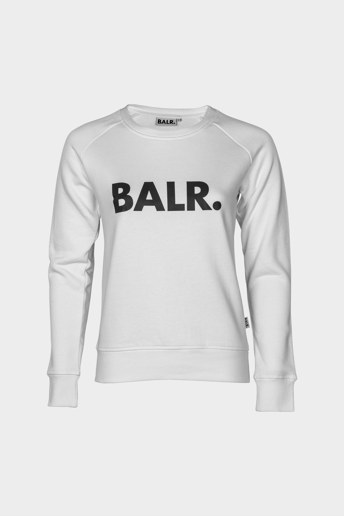 Women Brand Crew Neck Sweater White