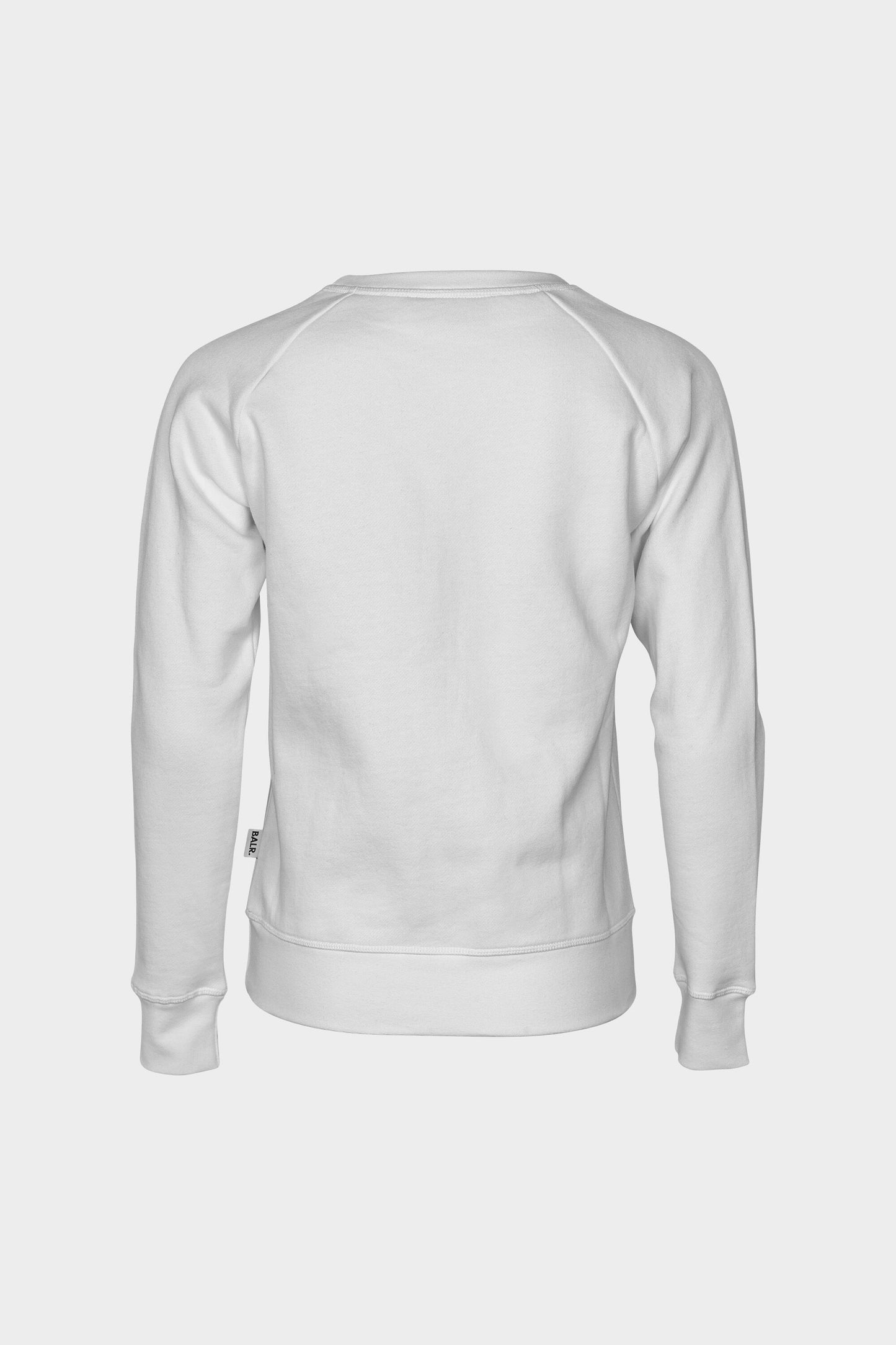 Women Club Crew Neck Sweater White