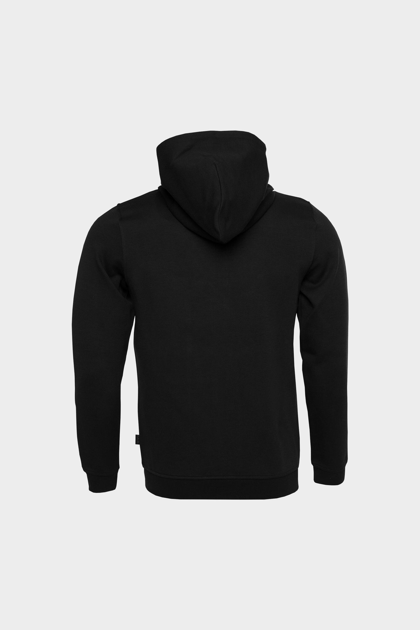 BALR. Q-Series Straight Zipped Hoodie Black