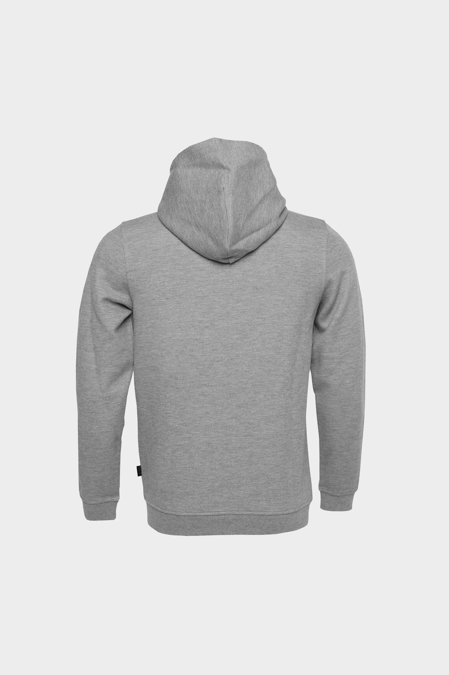 BALR. Q-Series Straight Zipped Hoodie Grey Heather