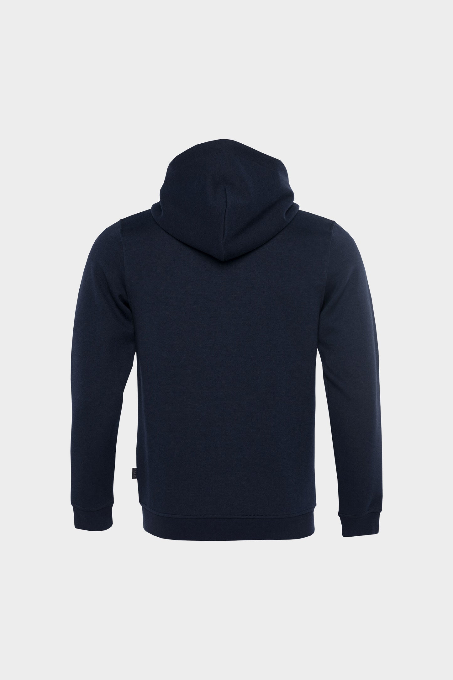 BALR. Q-Series Straight Zipped Hoodie Navy Blue