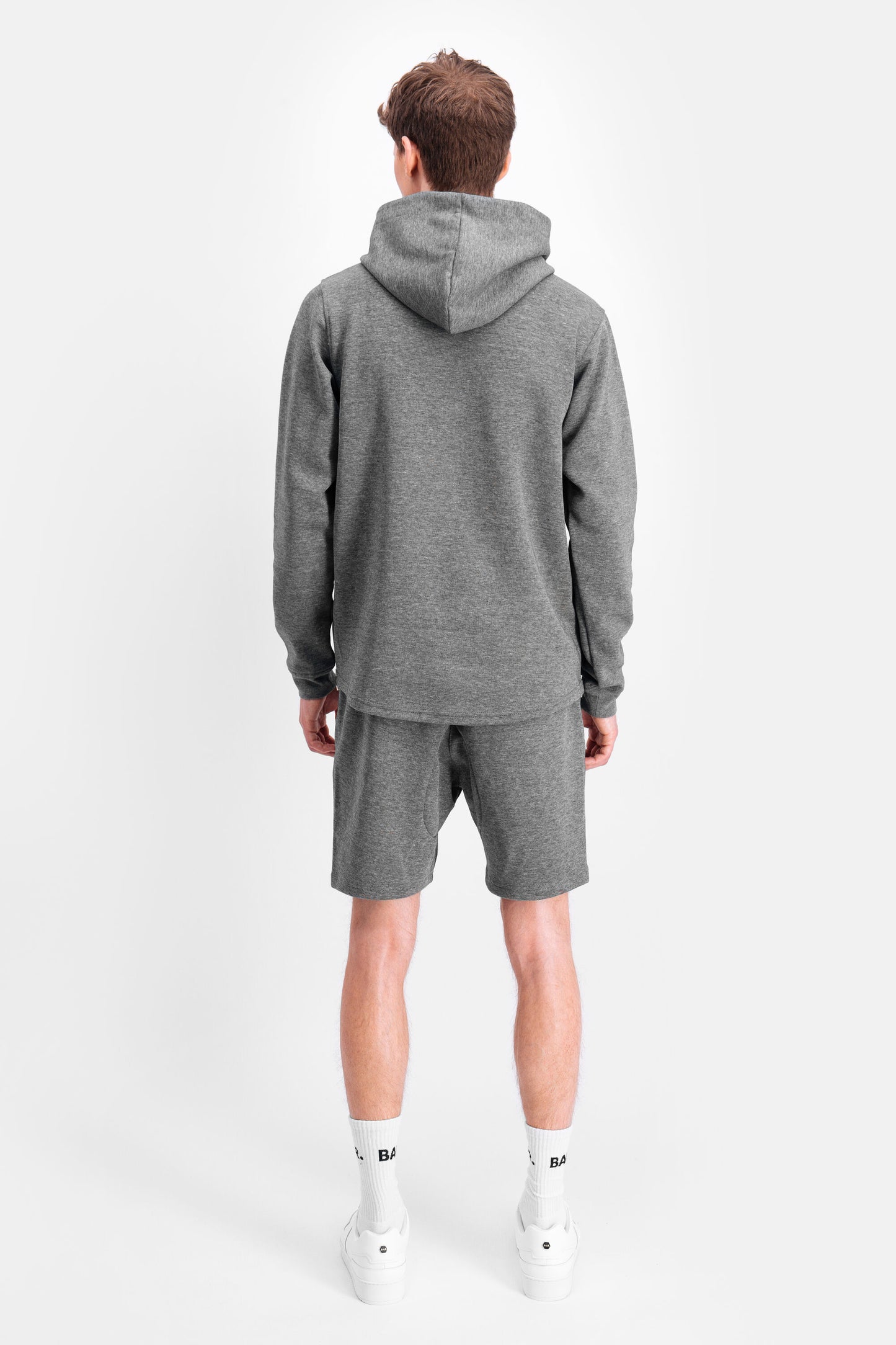 Q-Series Sweat Short Dk Grey Heather